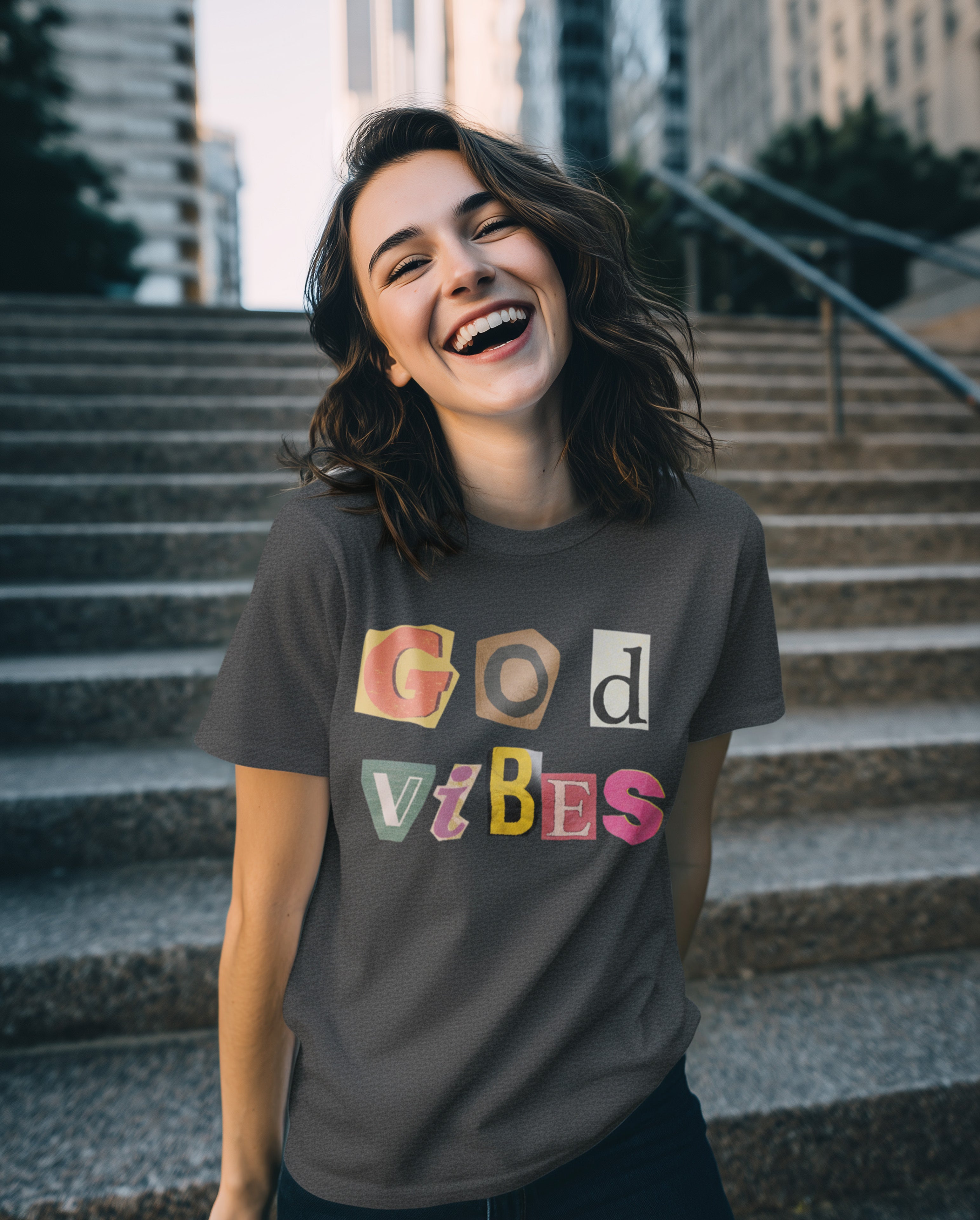 God Vibes Relaxed Tee - Women's