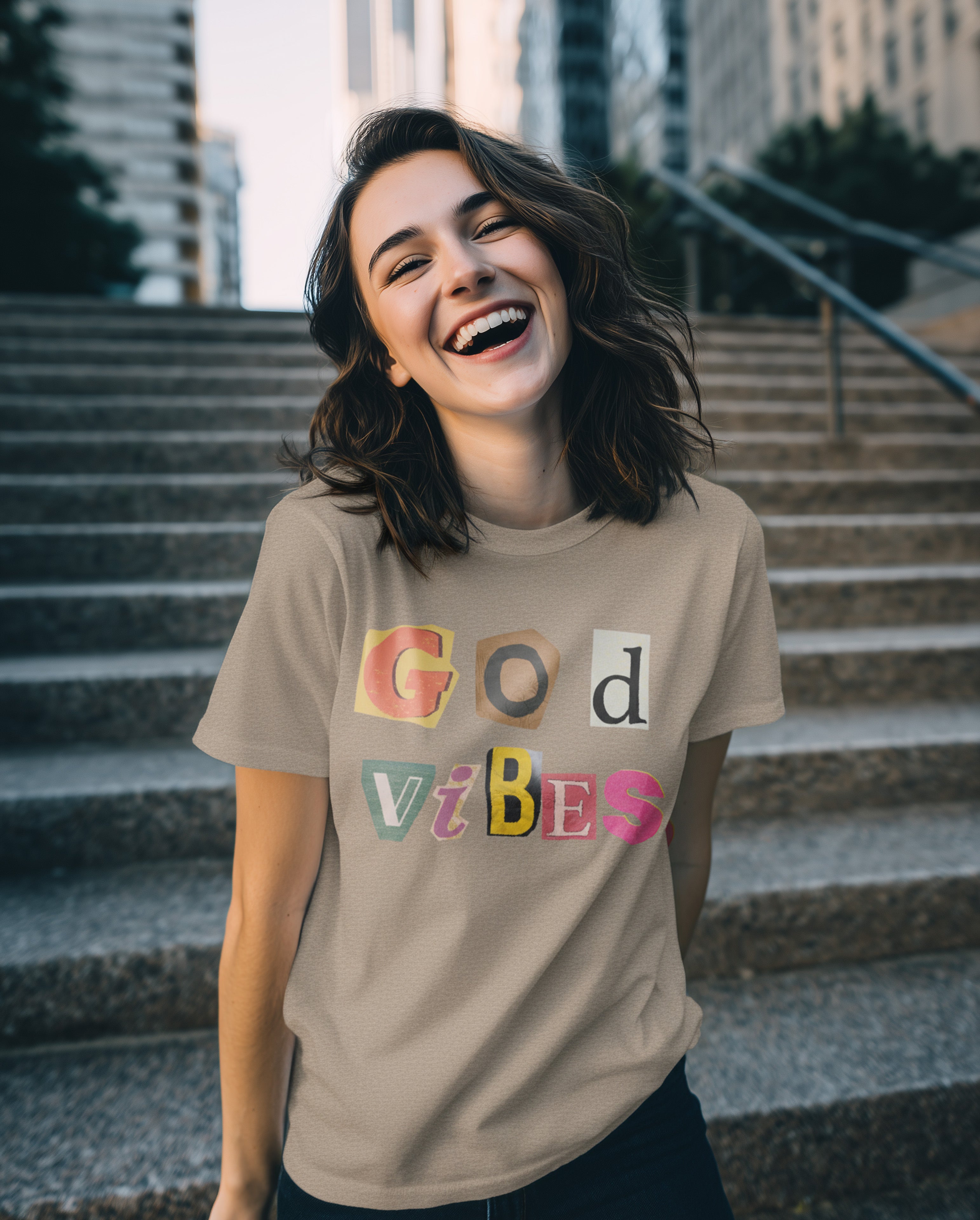 God Vibes Relaxed Tee - Women's