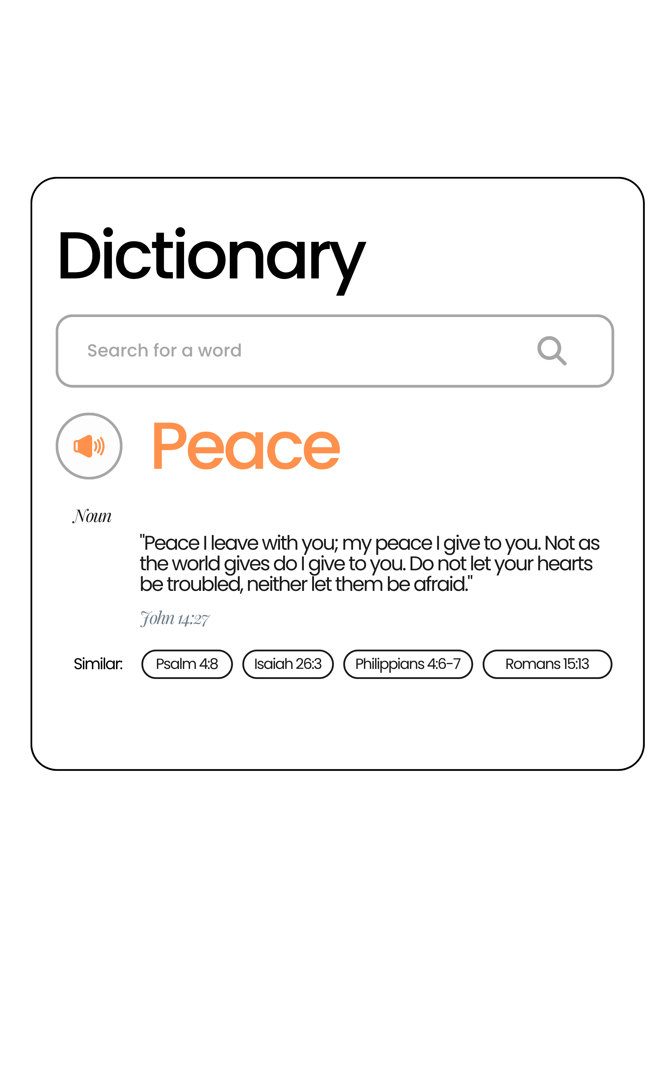 Peace Dictionary Hoodie