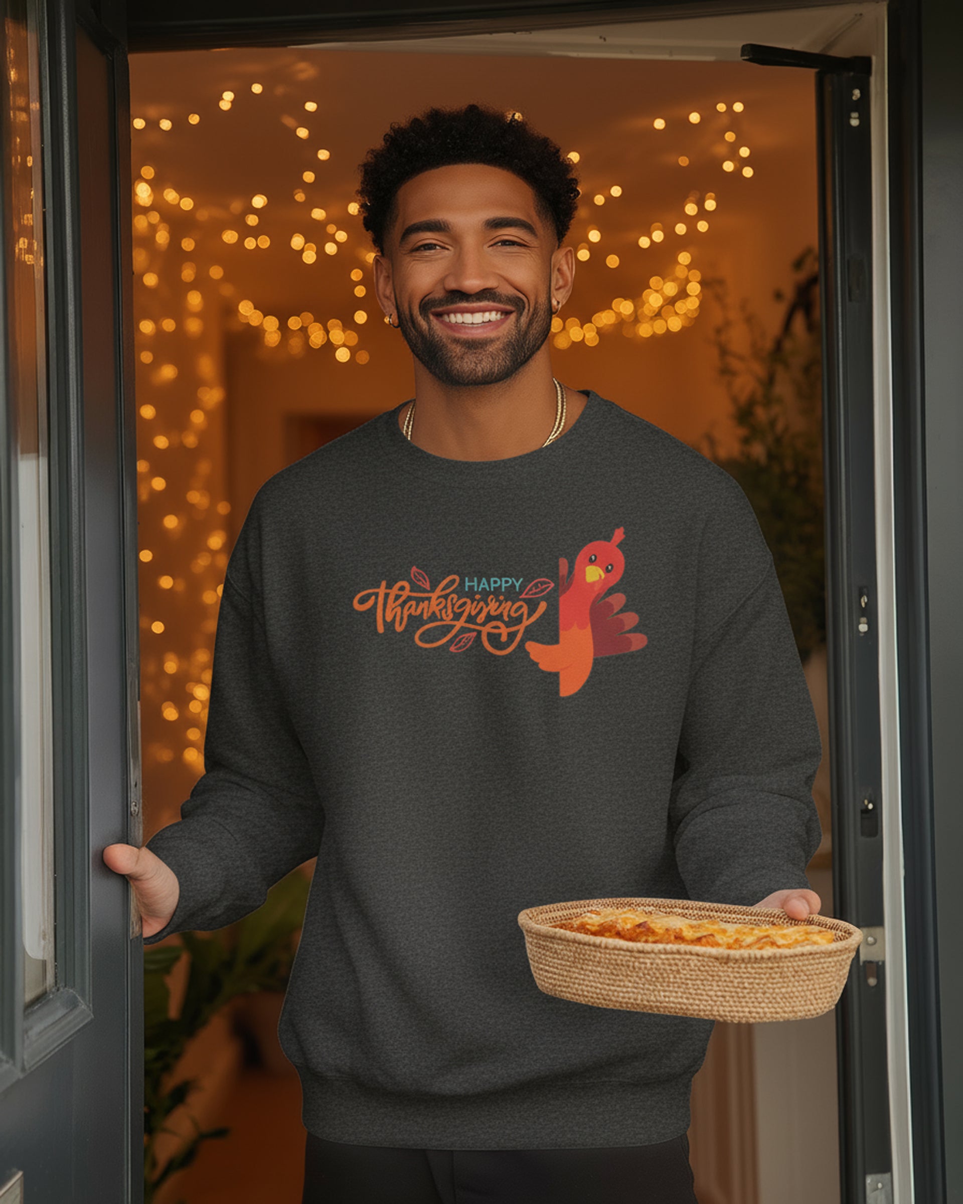Thanksgiving Sweatshirt (Turkey) - Men's