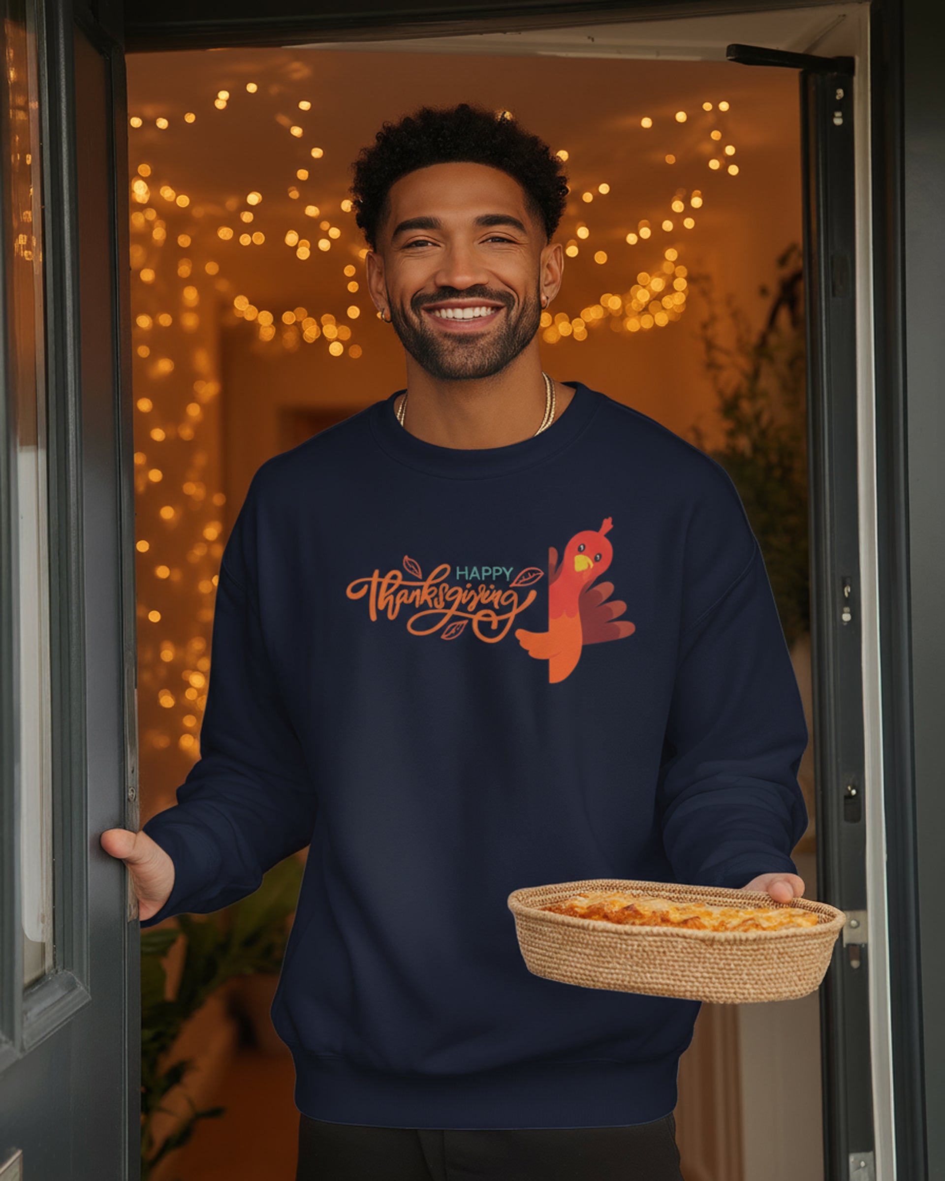 Thanksgiving Sweatshirt (Turkey) - Men's
