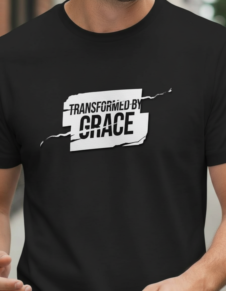 Transformed by Grace Tee – Bold Edition - Men's