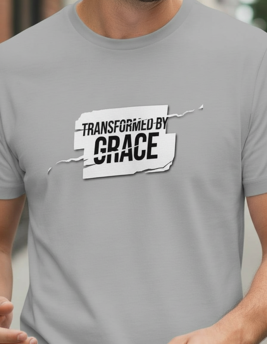 Transformed by Grace Tee – Bold Edition - Men's