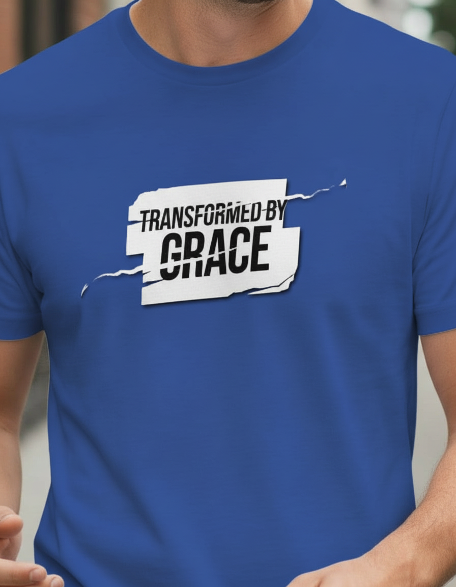 Transformed by Grace Tee – Bold Edition - Men's