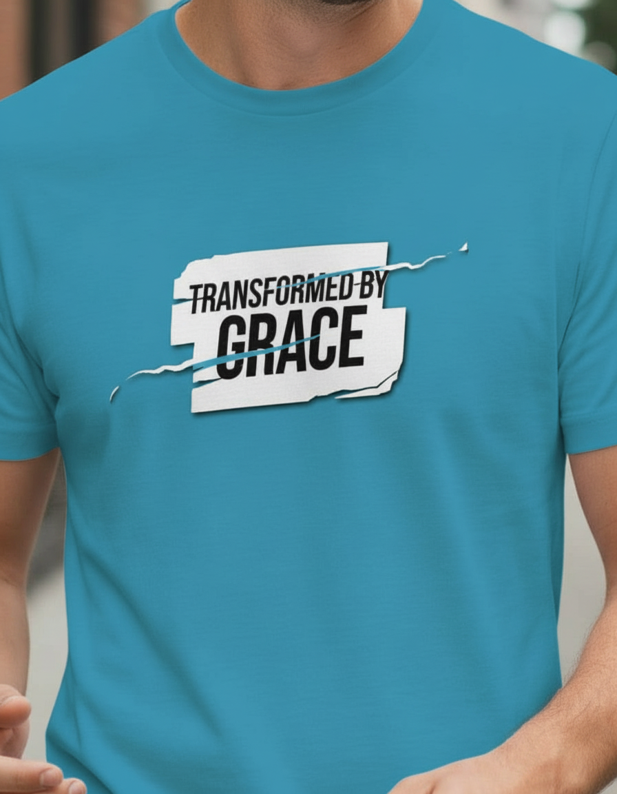 Transformed by Grace Tee – Bold Edition - Men's