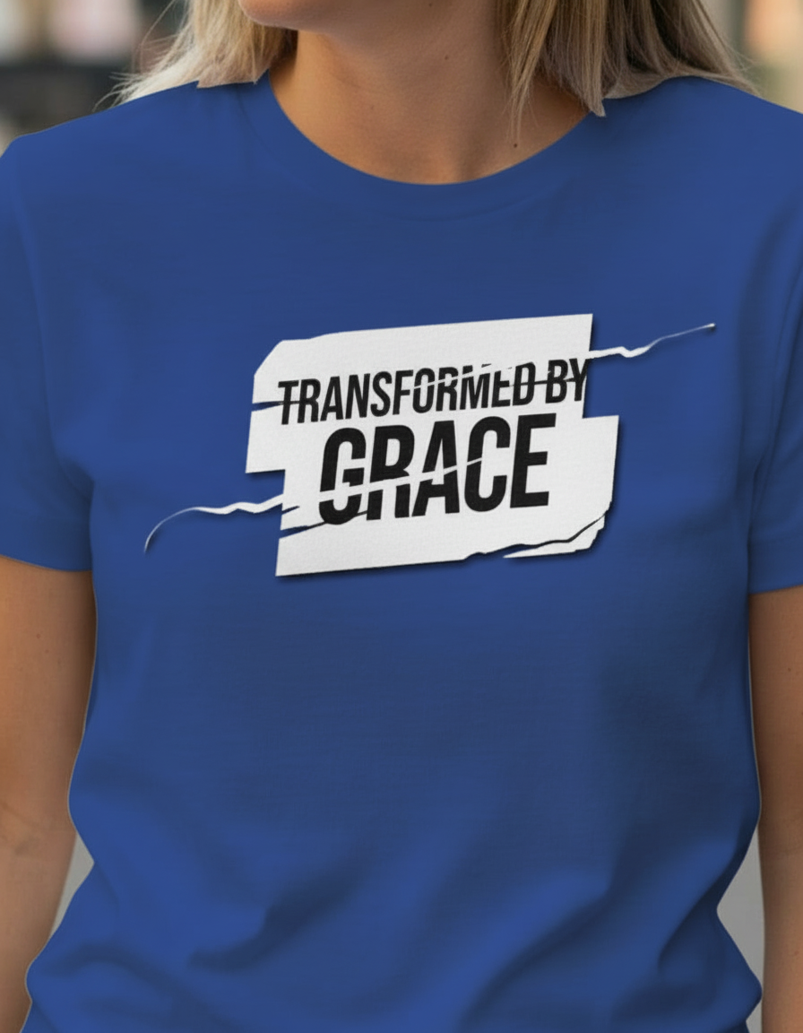 Transformed by Grace Tee – Bold Edition - Woman's