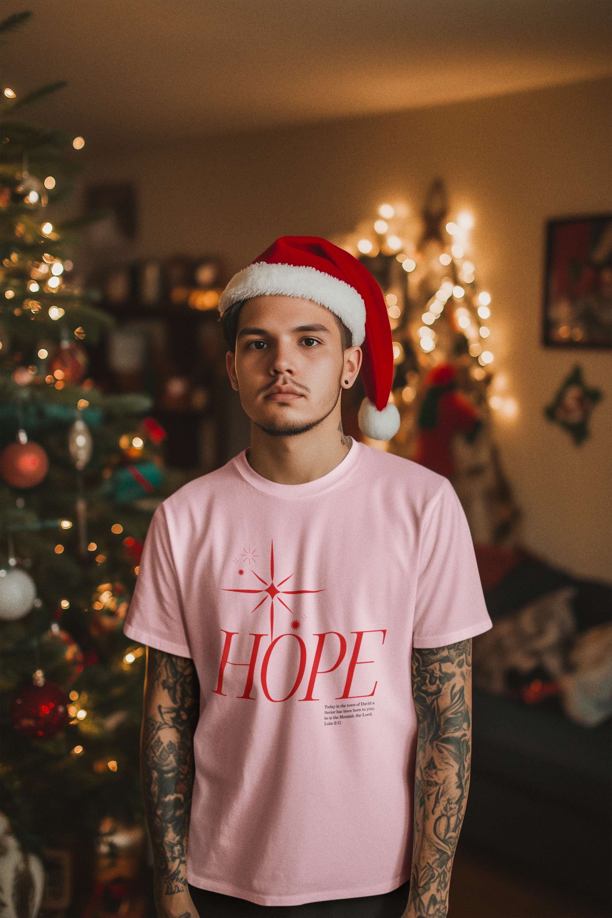 Hope Christmas Tee - Men's