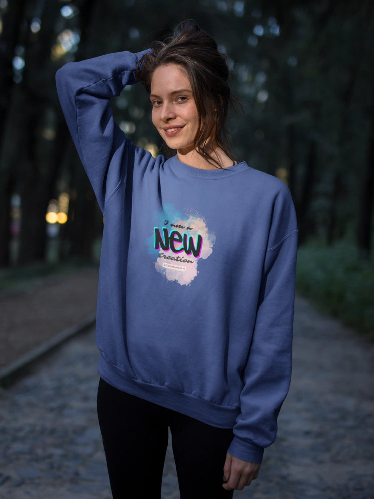 New Creation Color Splash sweatshirt