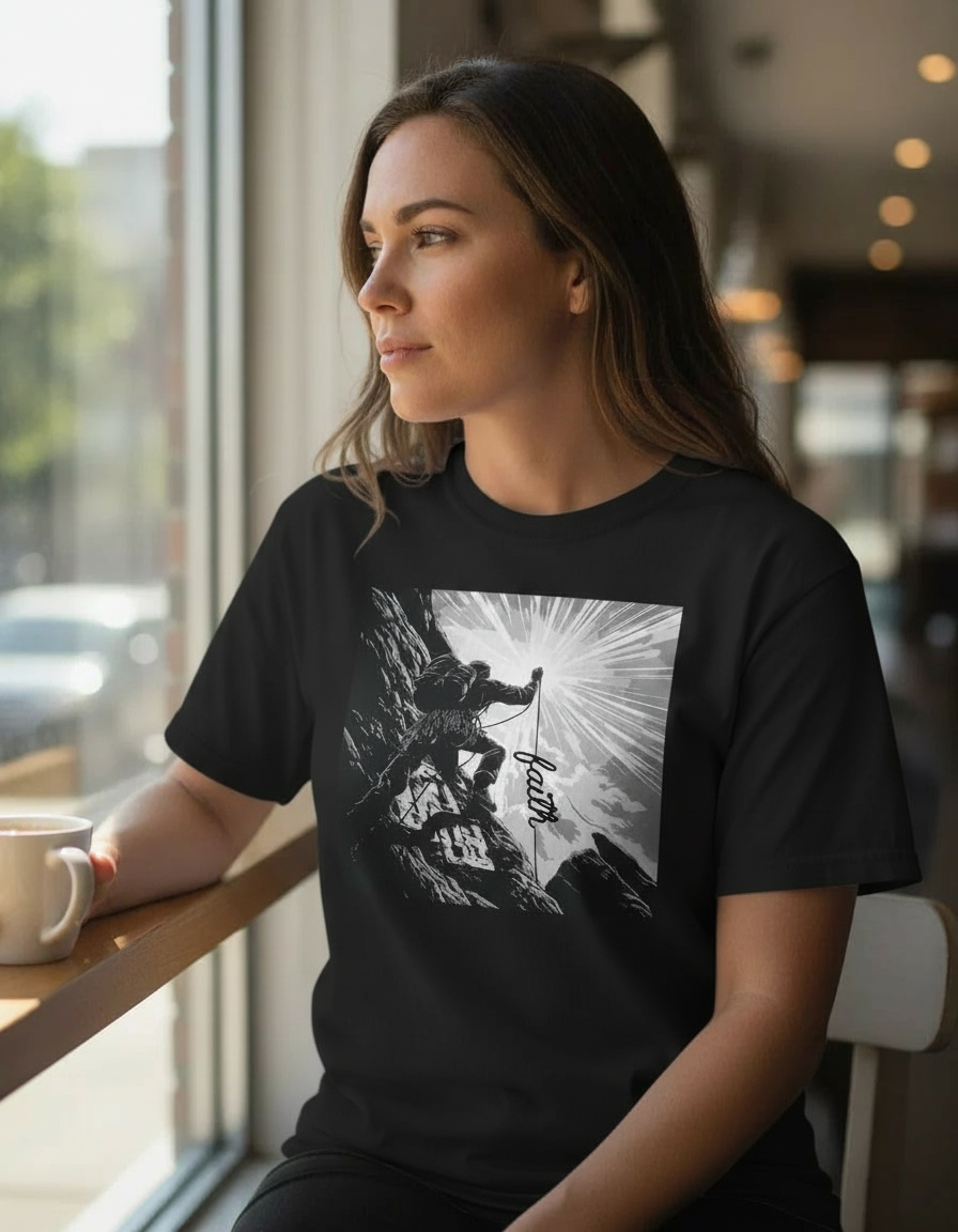Climb of Faith - Woman's Tee