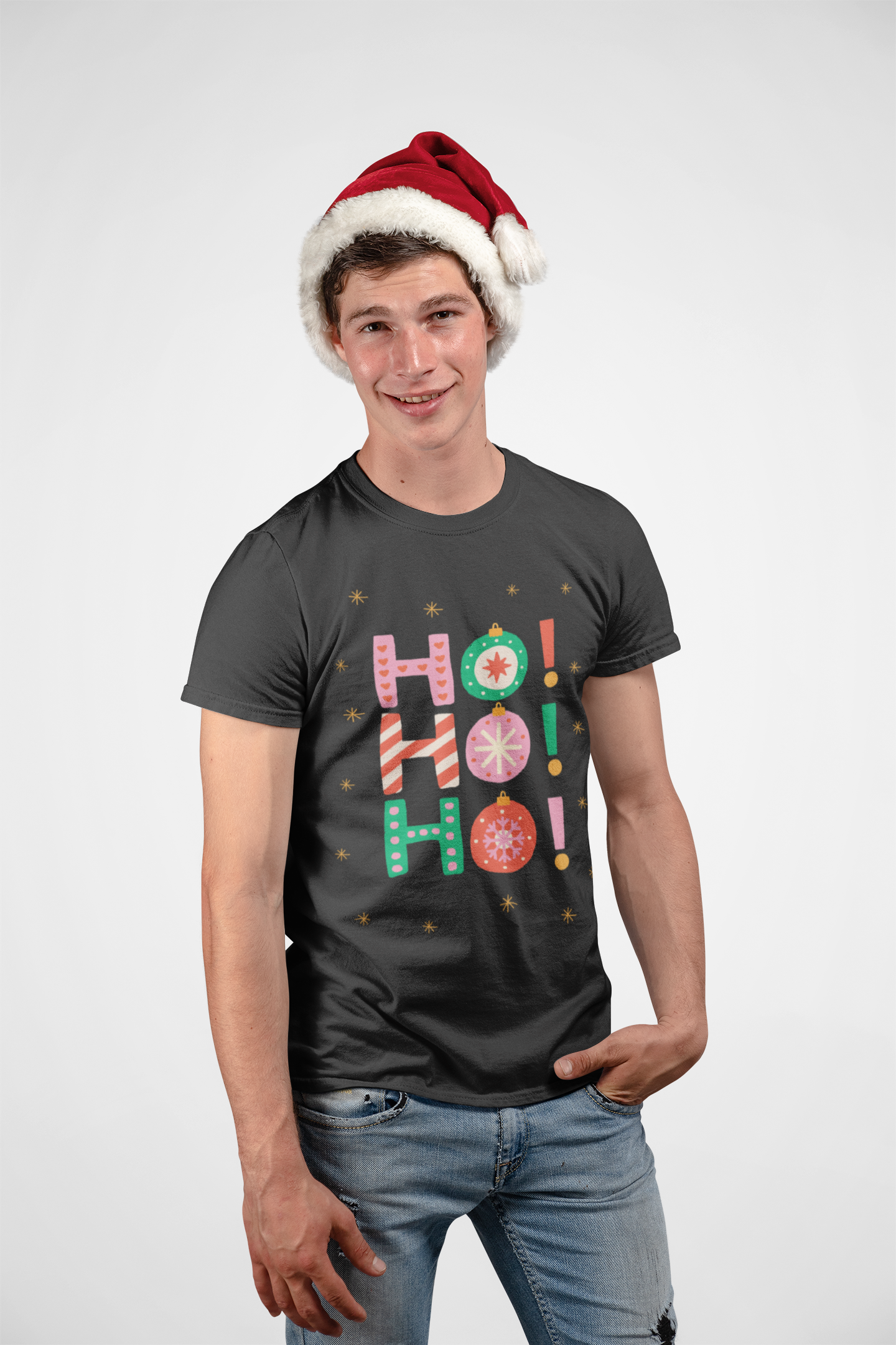 Ho Ho Ho Christmas Tee - Men's