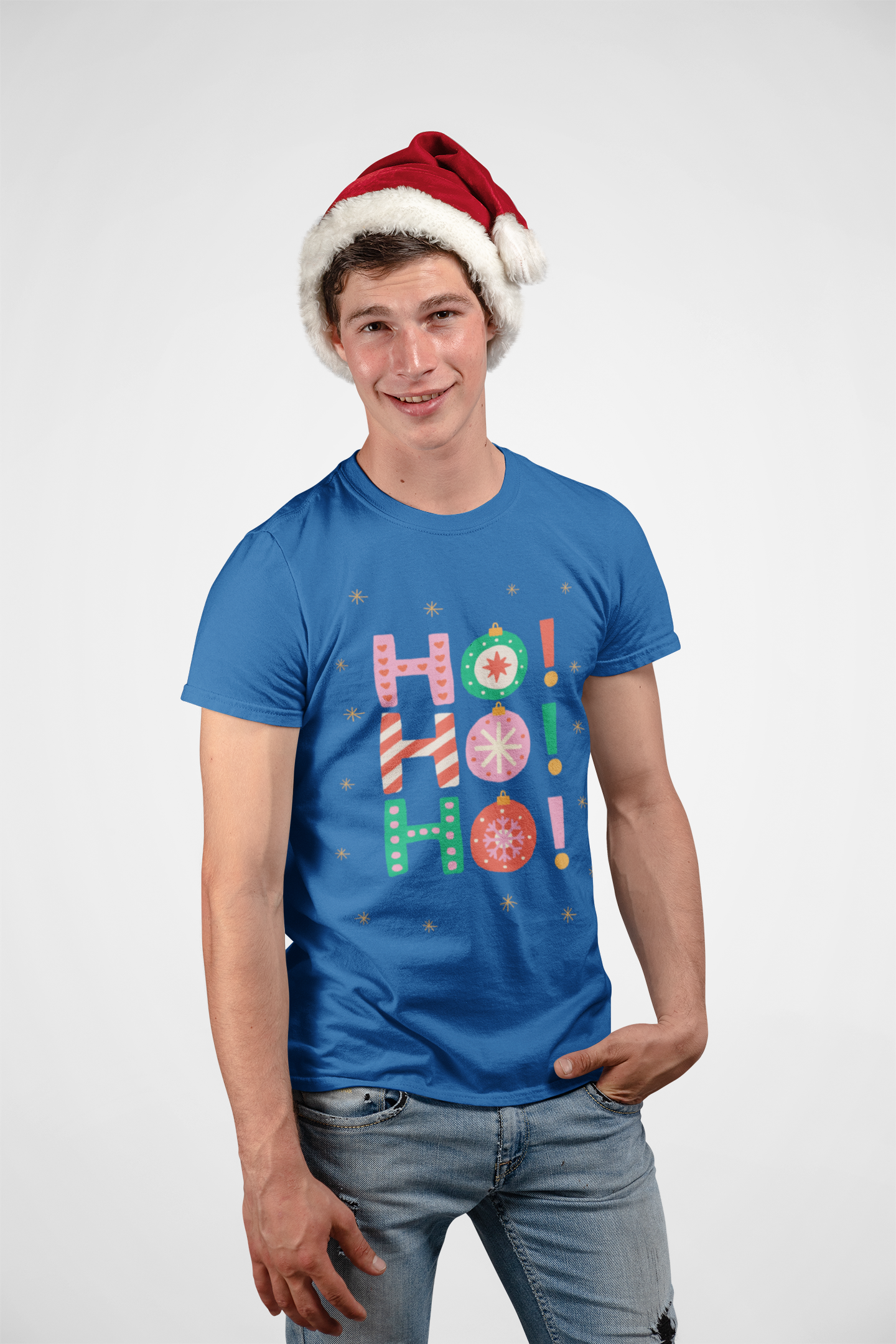 Ho Ho Ho Christmas Tee - Women's