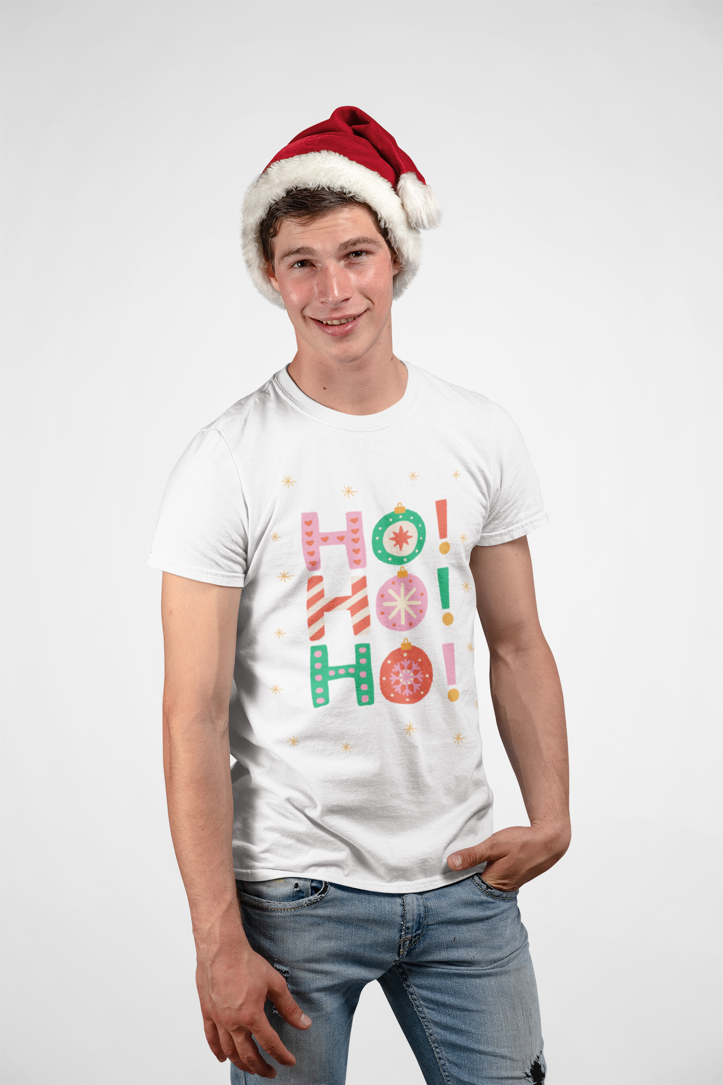 Ho Ho Ho Christmas Tee - Women's