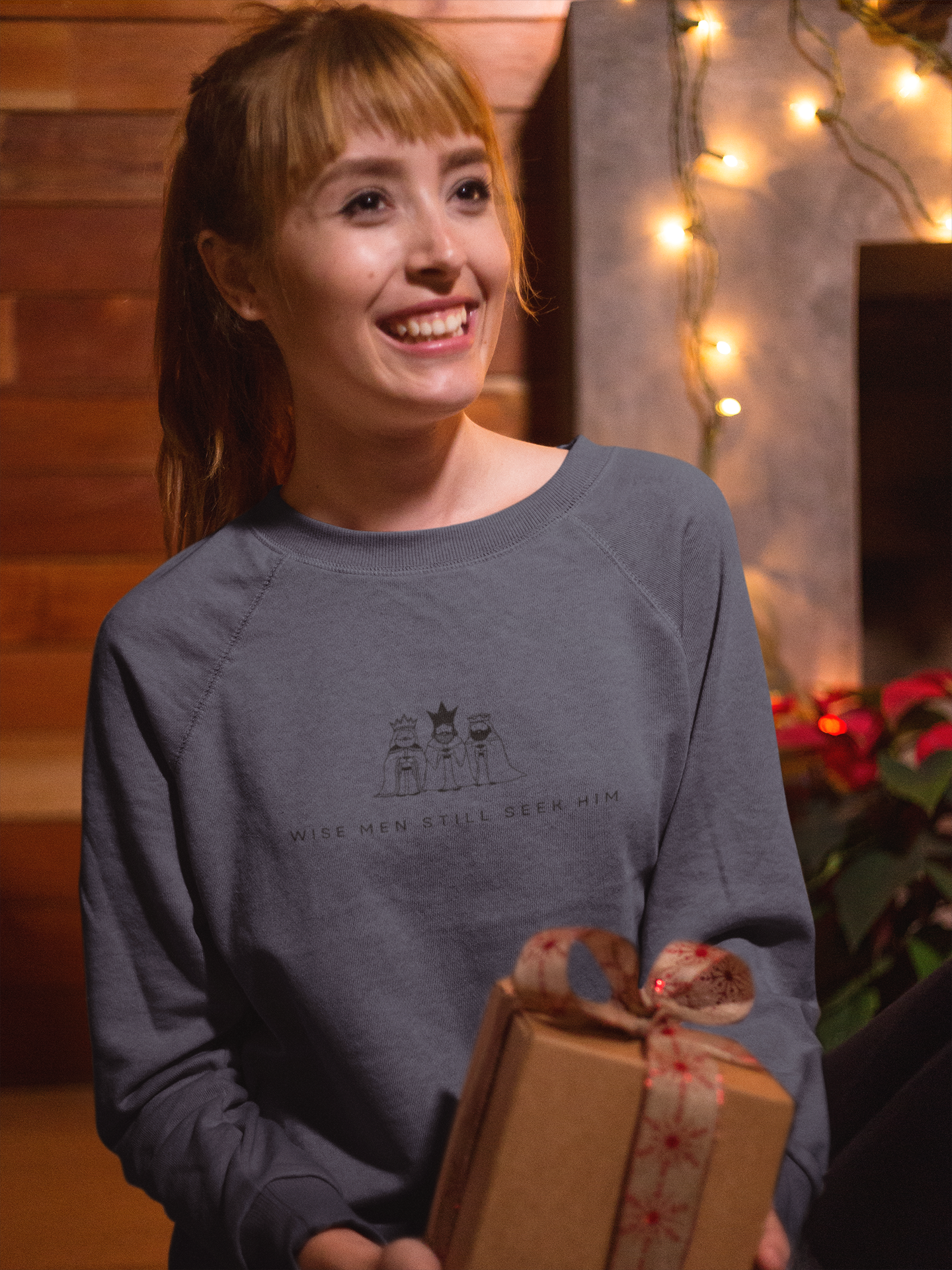 Wise Men Seek Him Christmas Hoodie - Women's