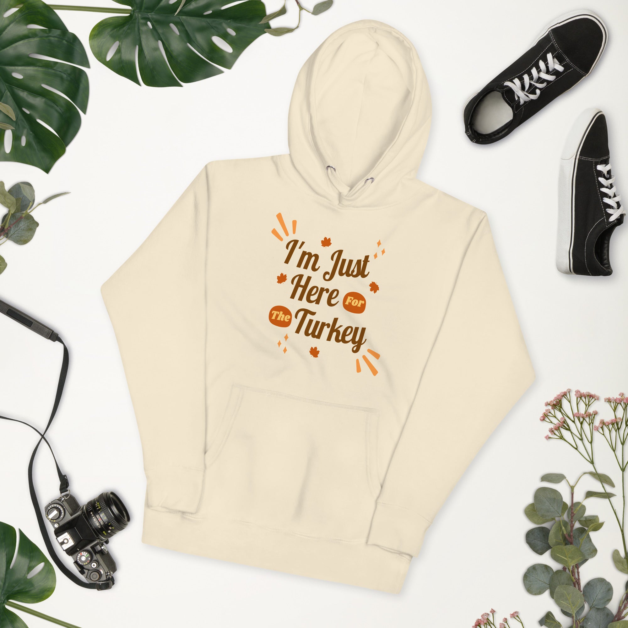 Here for Turkey Hoodie - Women's