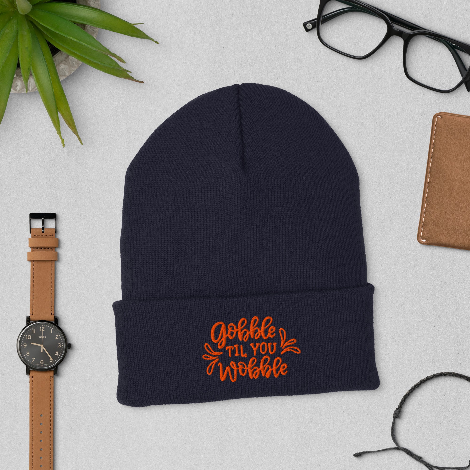 Gobble Til You Wobble Beanie - Women's