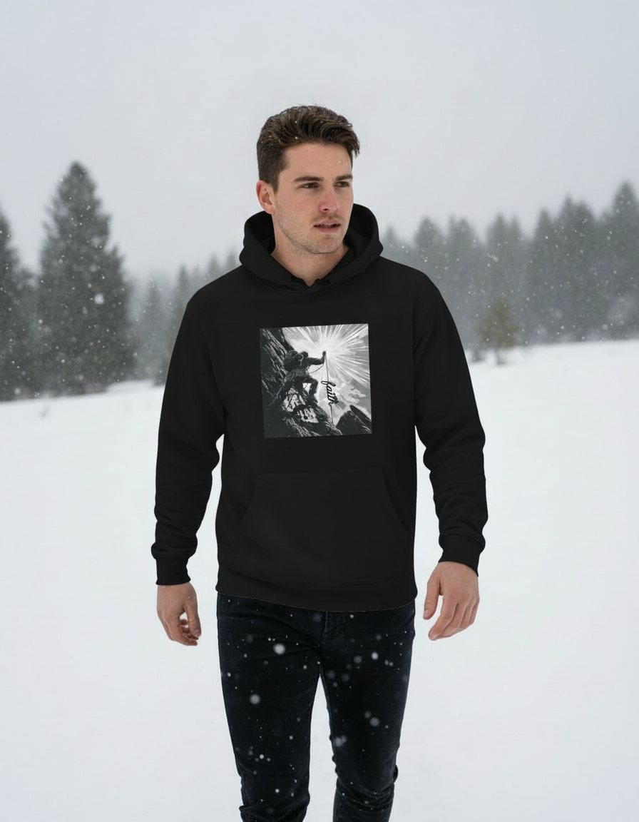 The Climb of Faith Hoodie - Men's