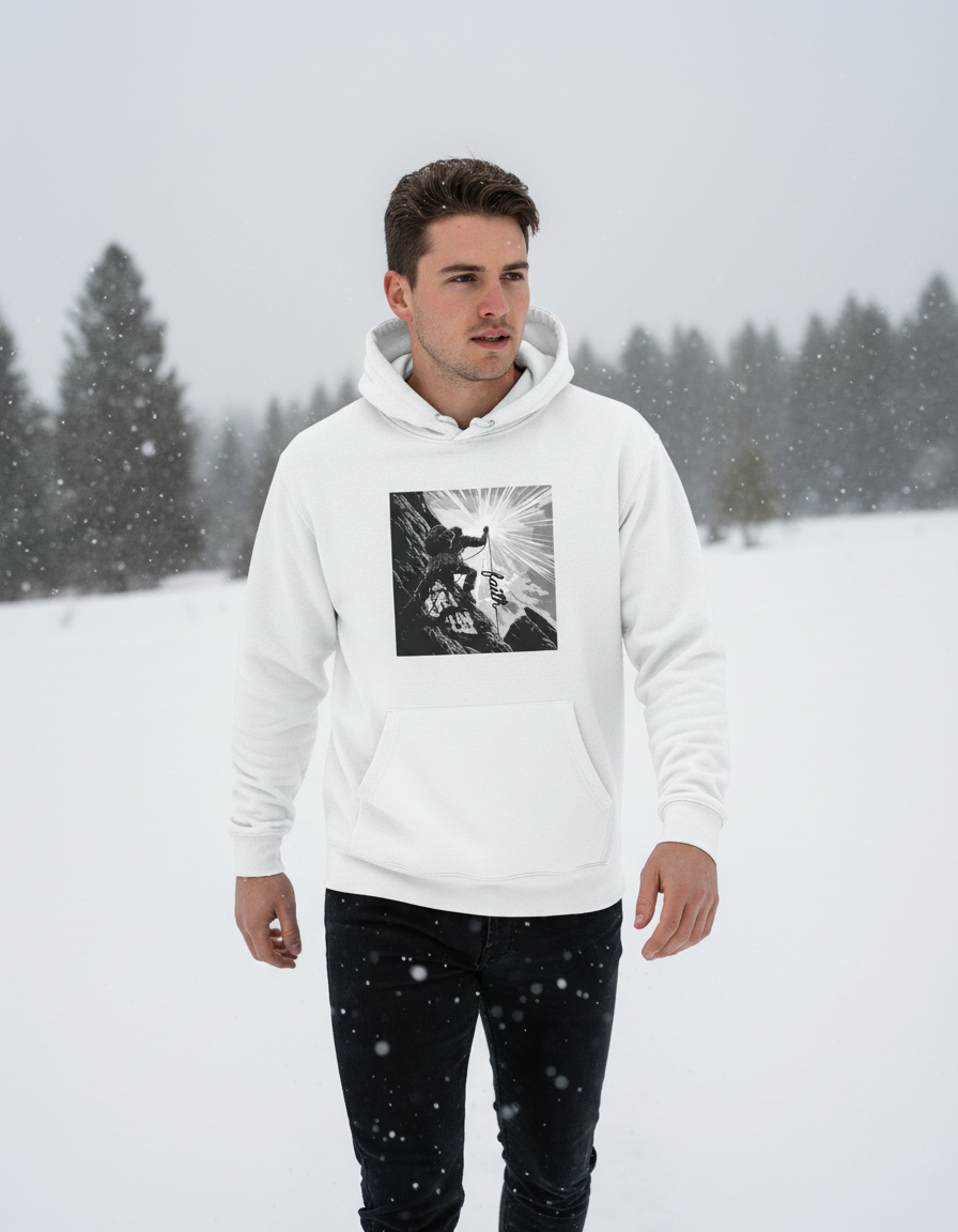 The Climb of Faith Hoodie - Men's