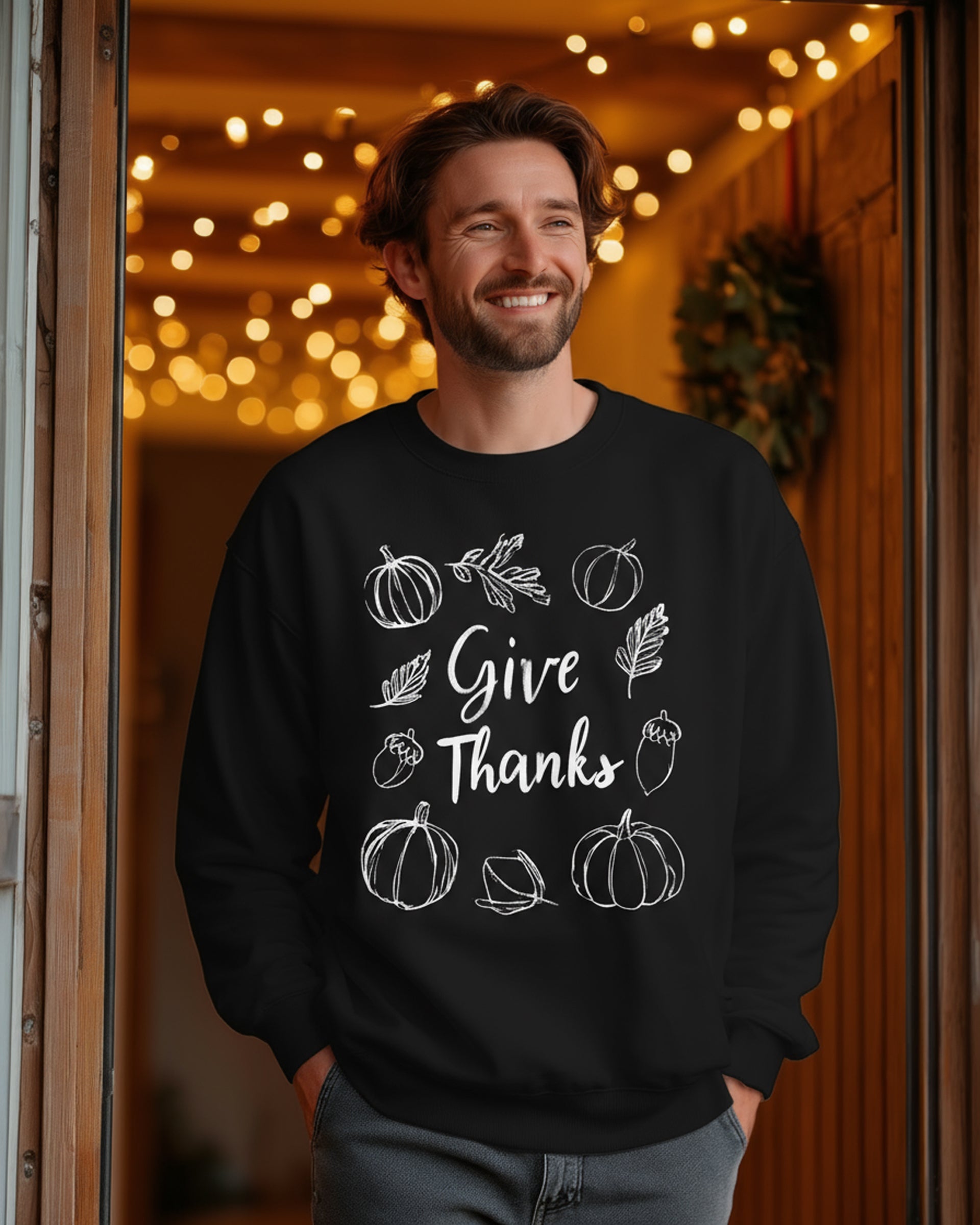GIve Thanks Sweatshirt - Men's
