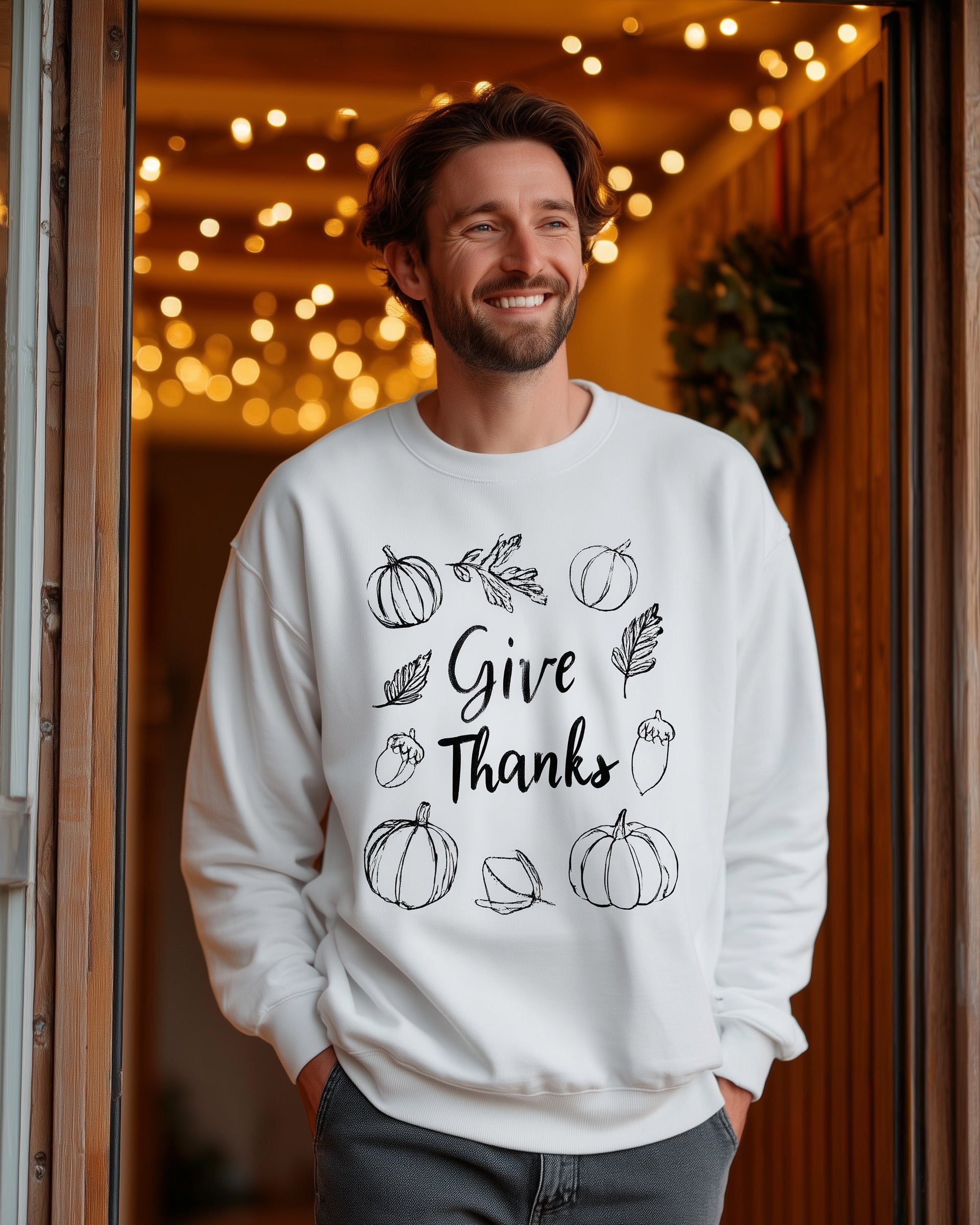 GIve Thanks Sweatshirt - Men's