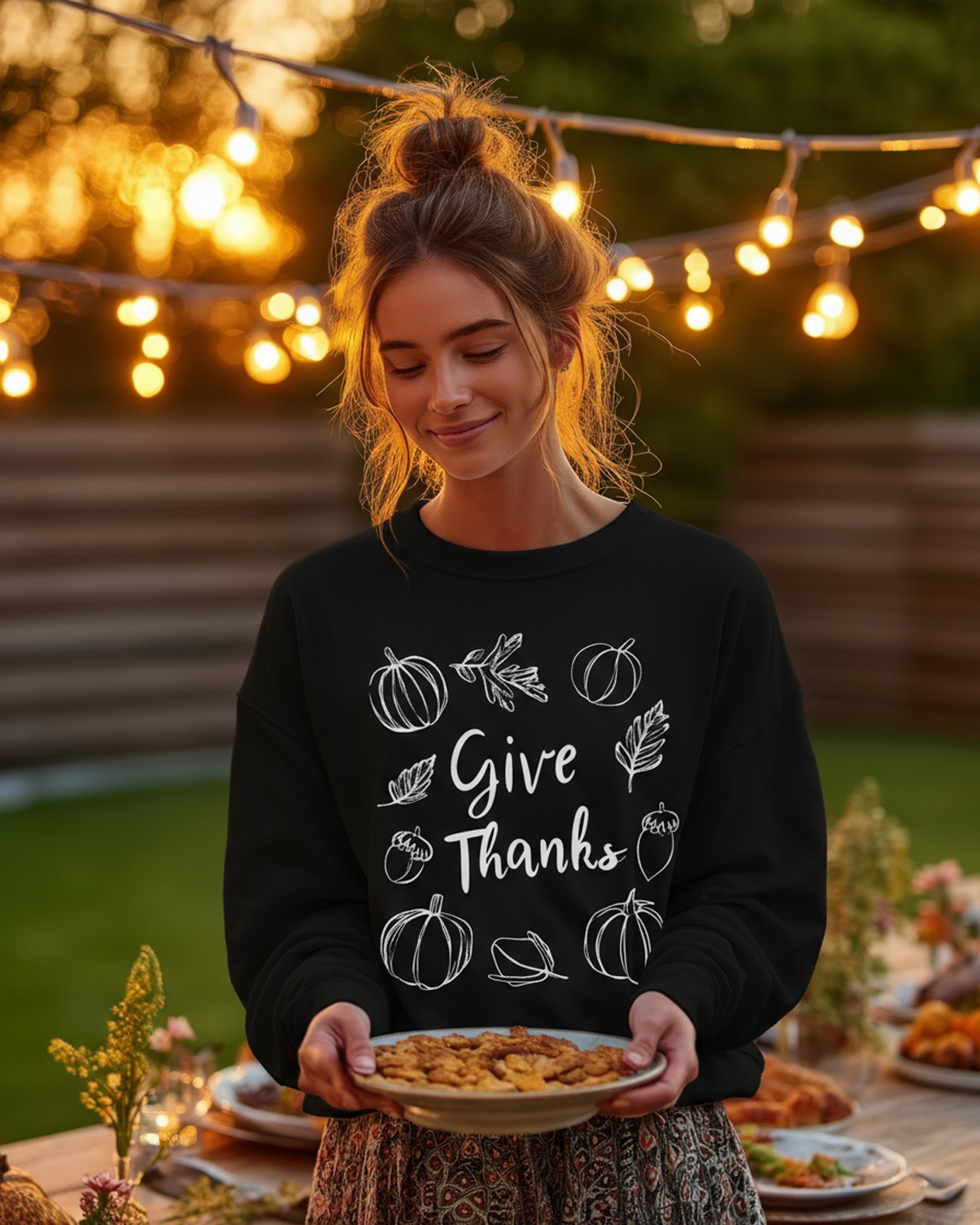GIve Thanks Sweatshirt - Women's