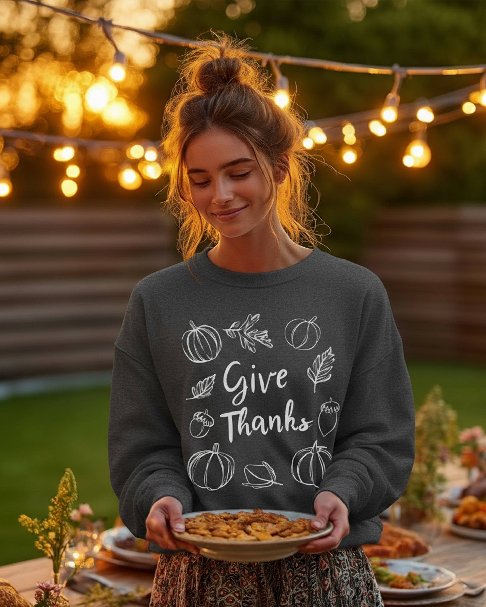 GIve Thanks Sweatshirt - Women's