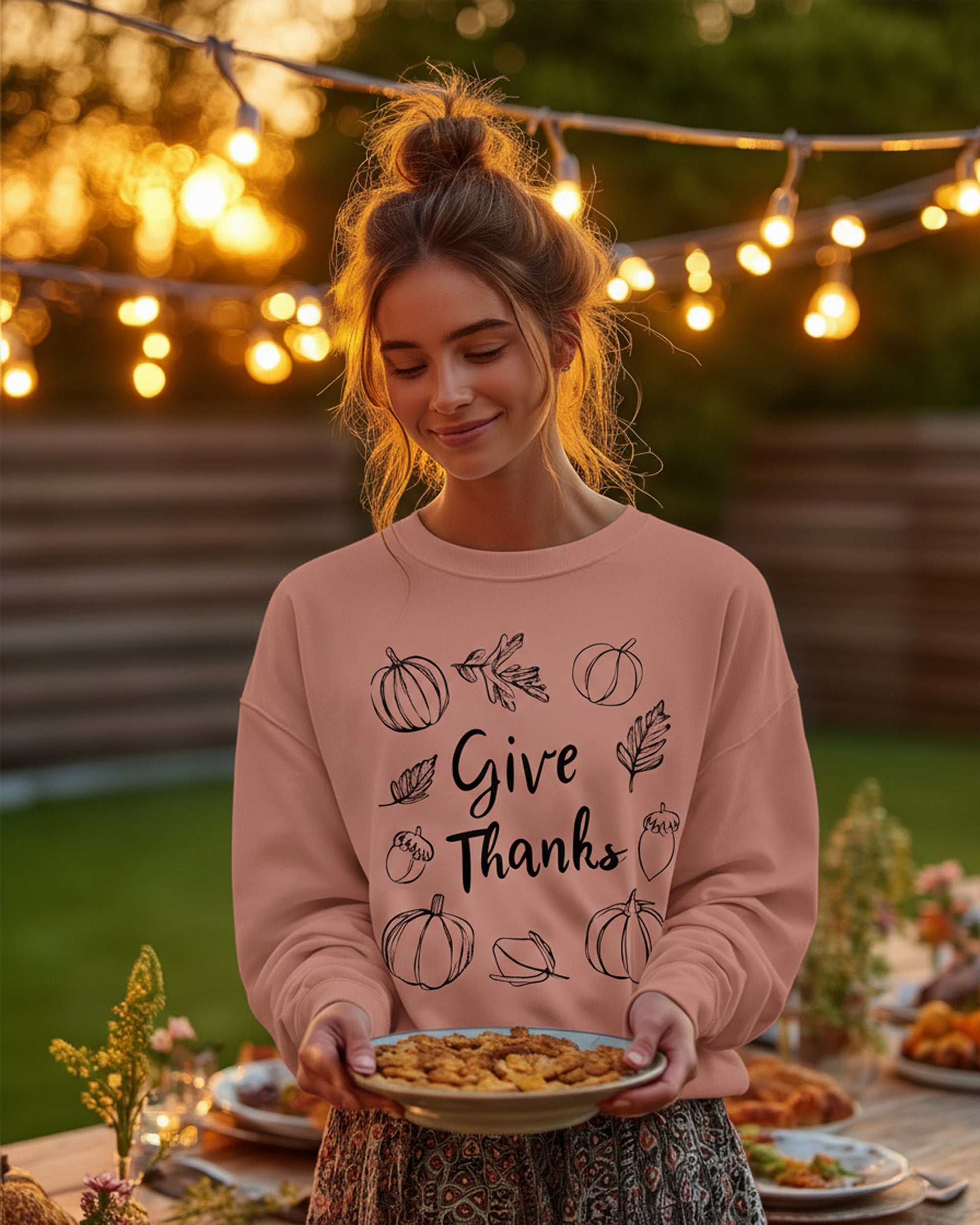 GIve Thanks Sweatshirt - Women's