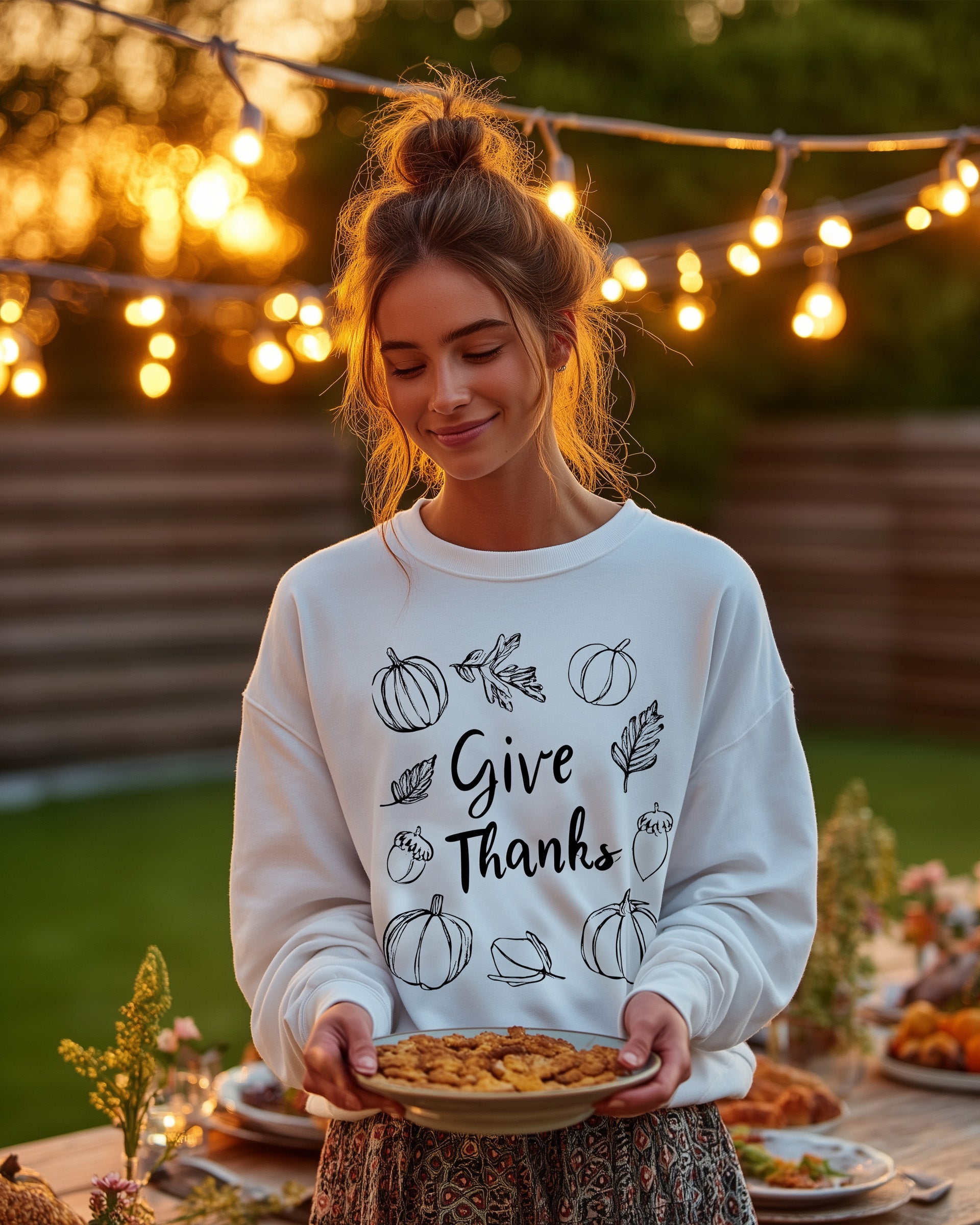 GIve Thanks Sweatshirt - Women's
