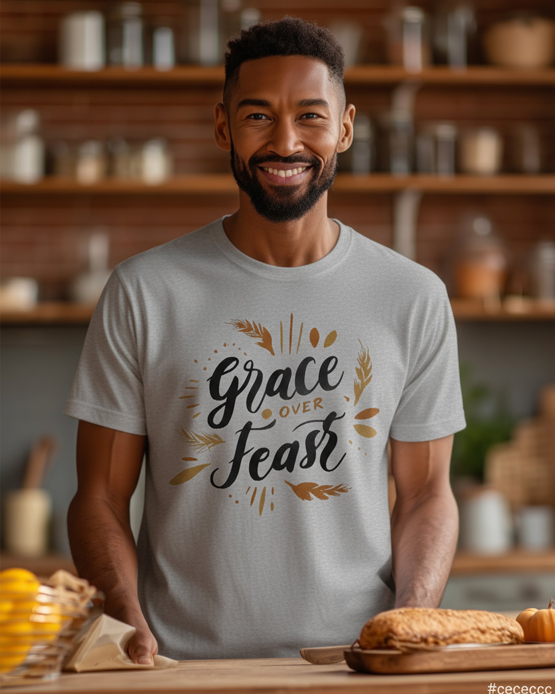 Grace Over Fear Tee - Men's