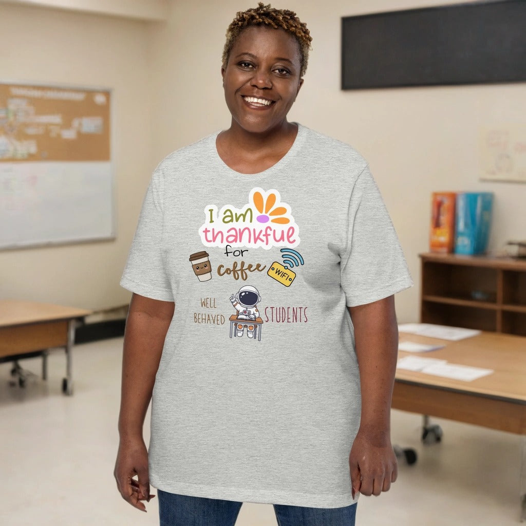 Thankful Teacher Tee - Women's