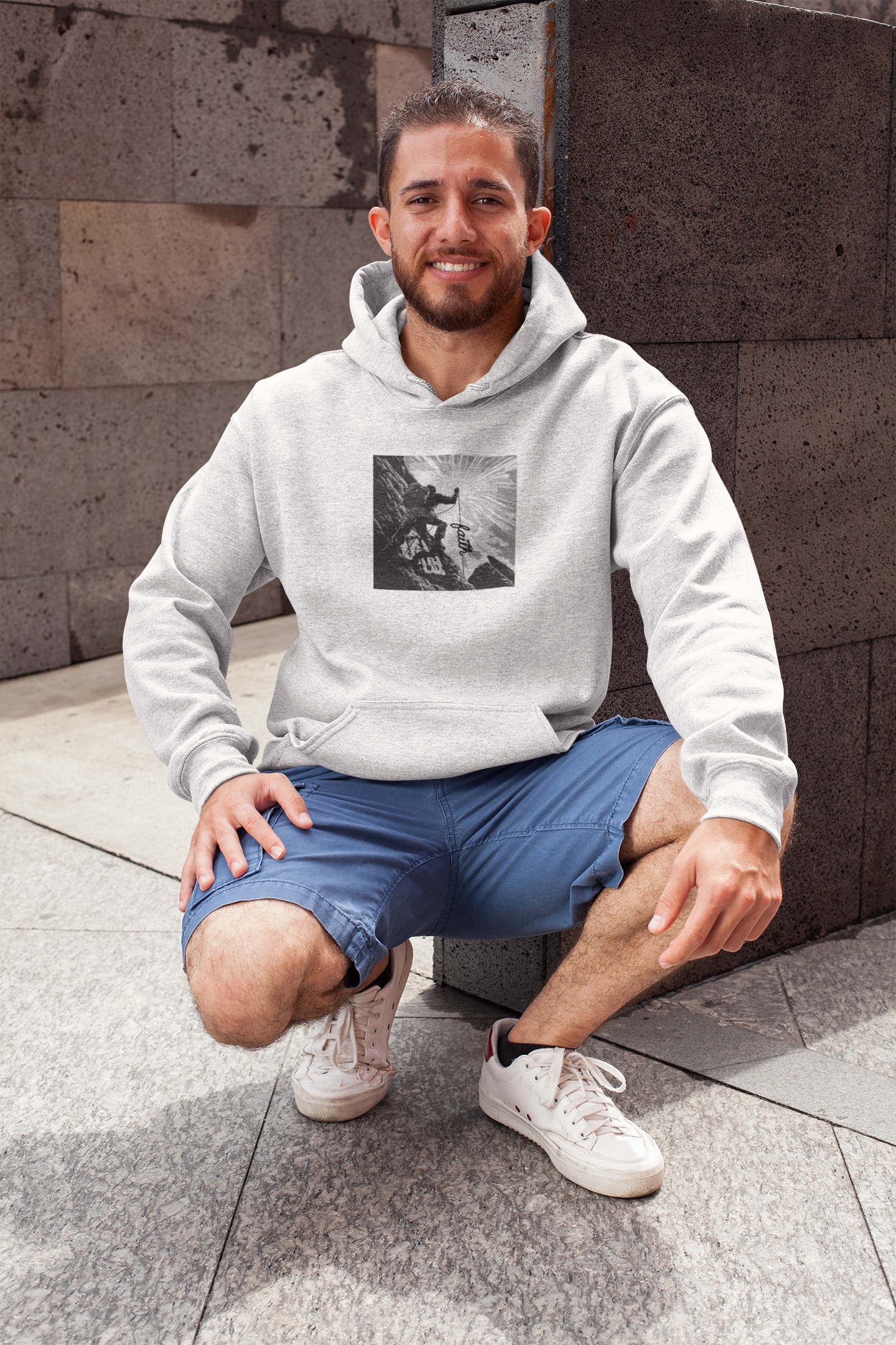 The Climb of Faith Hoodie