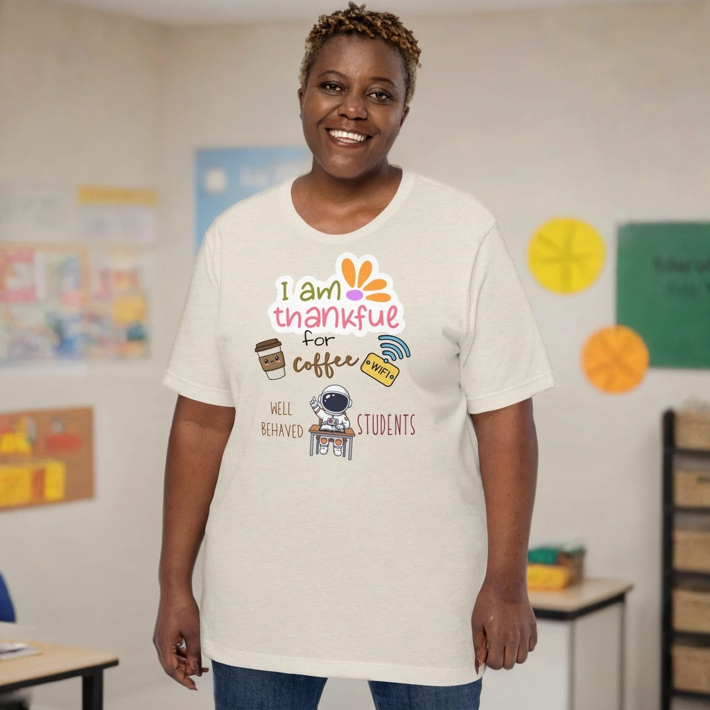Thankful Teacher Tee - Women's
