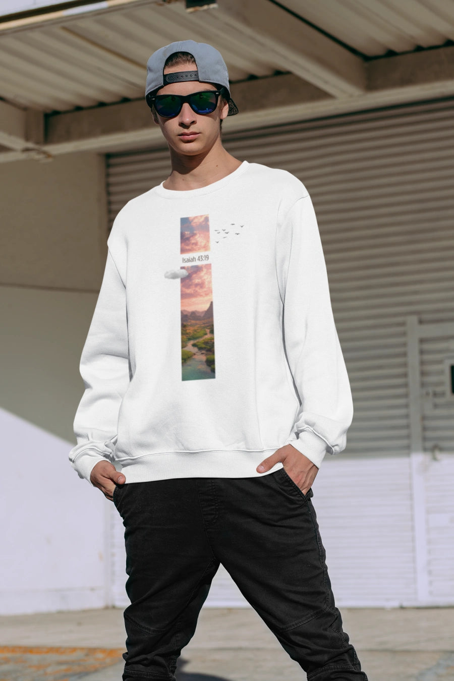 New Roads” Isaiah 43:19 Sweatshirt