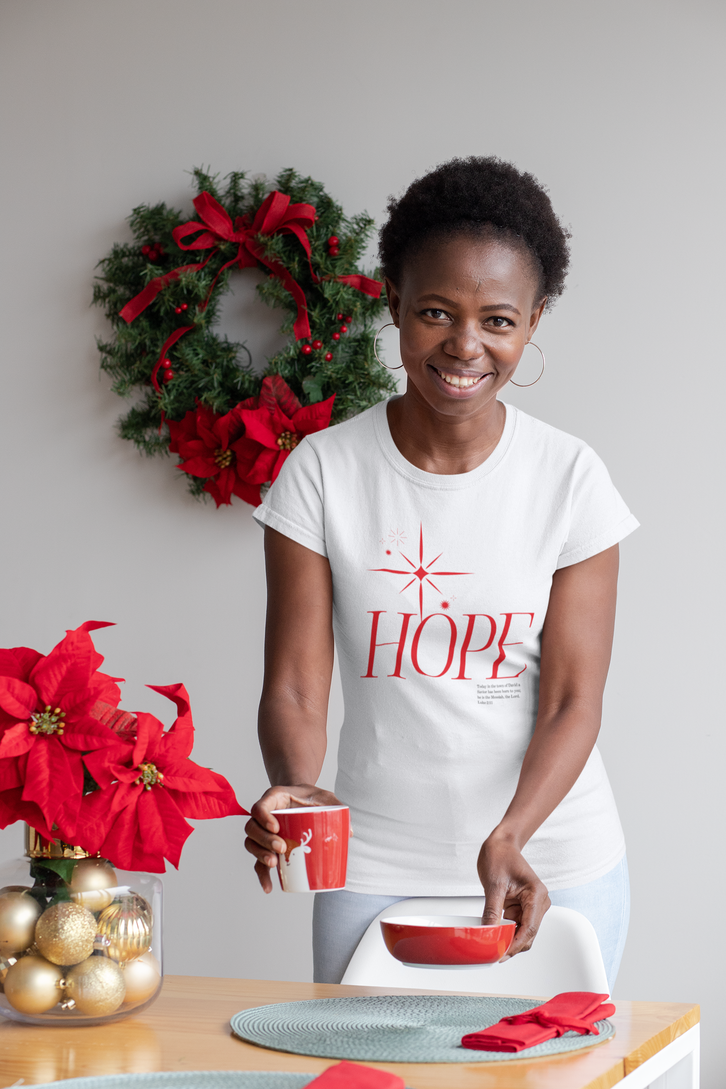 Hope Christmas Tee - Women's