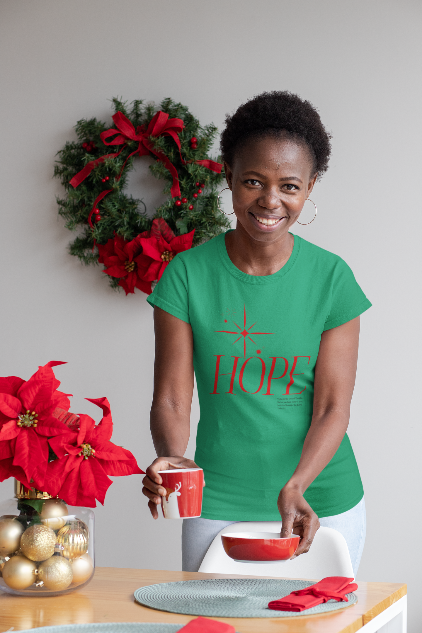 Hope Christmas Tee - Women's