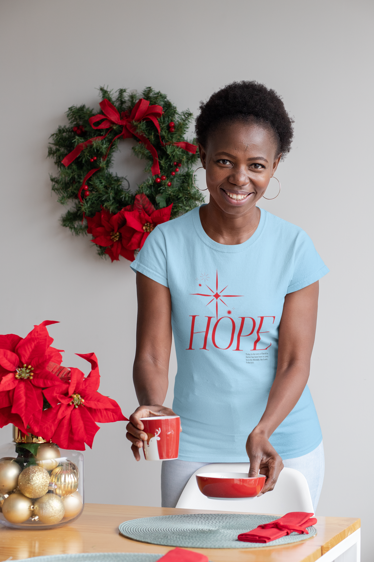 Hope Christmas Tee - Women's
