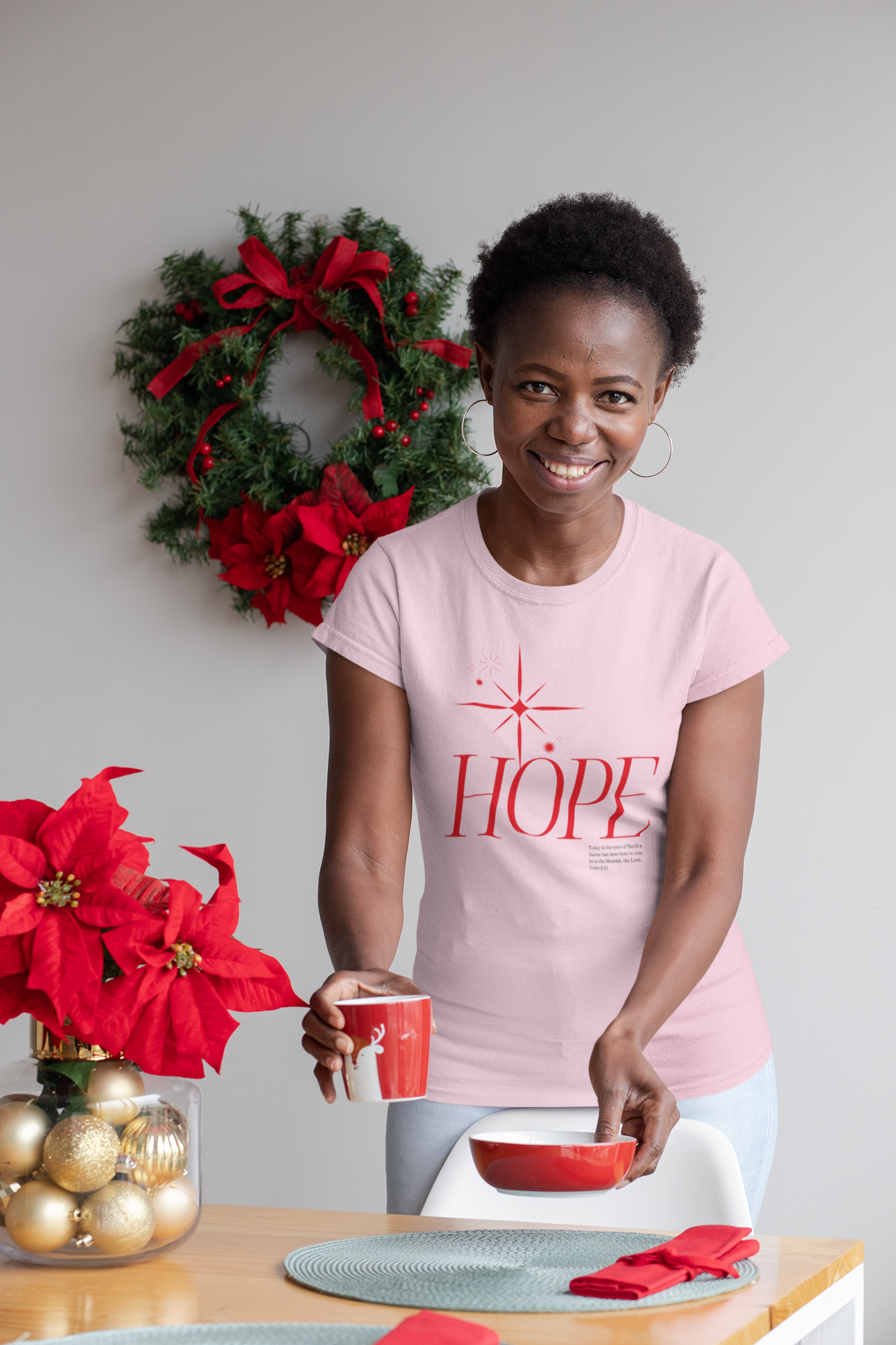 Hope Christmas Tee - Women's