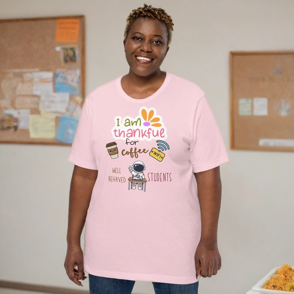 Thankful Teacher Tee - Women's