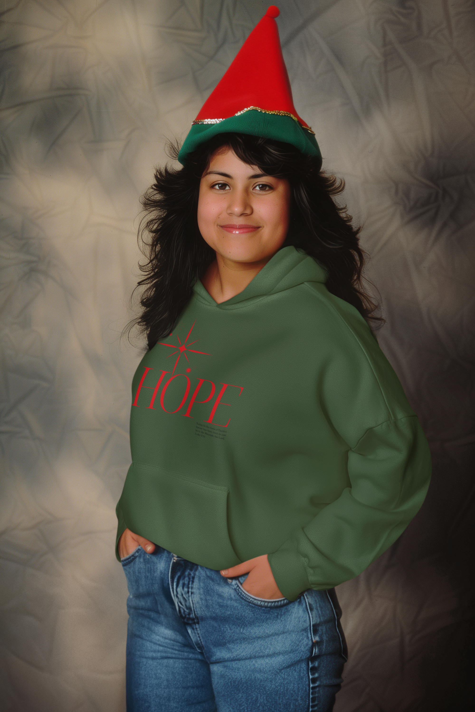 Hope Christmas Hoodie - Women's