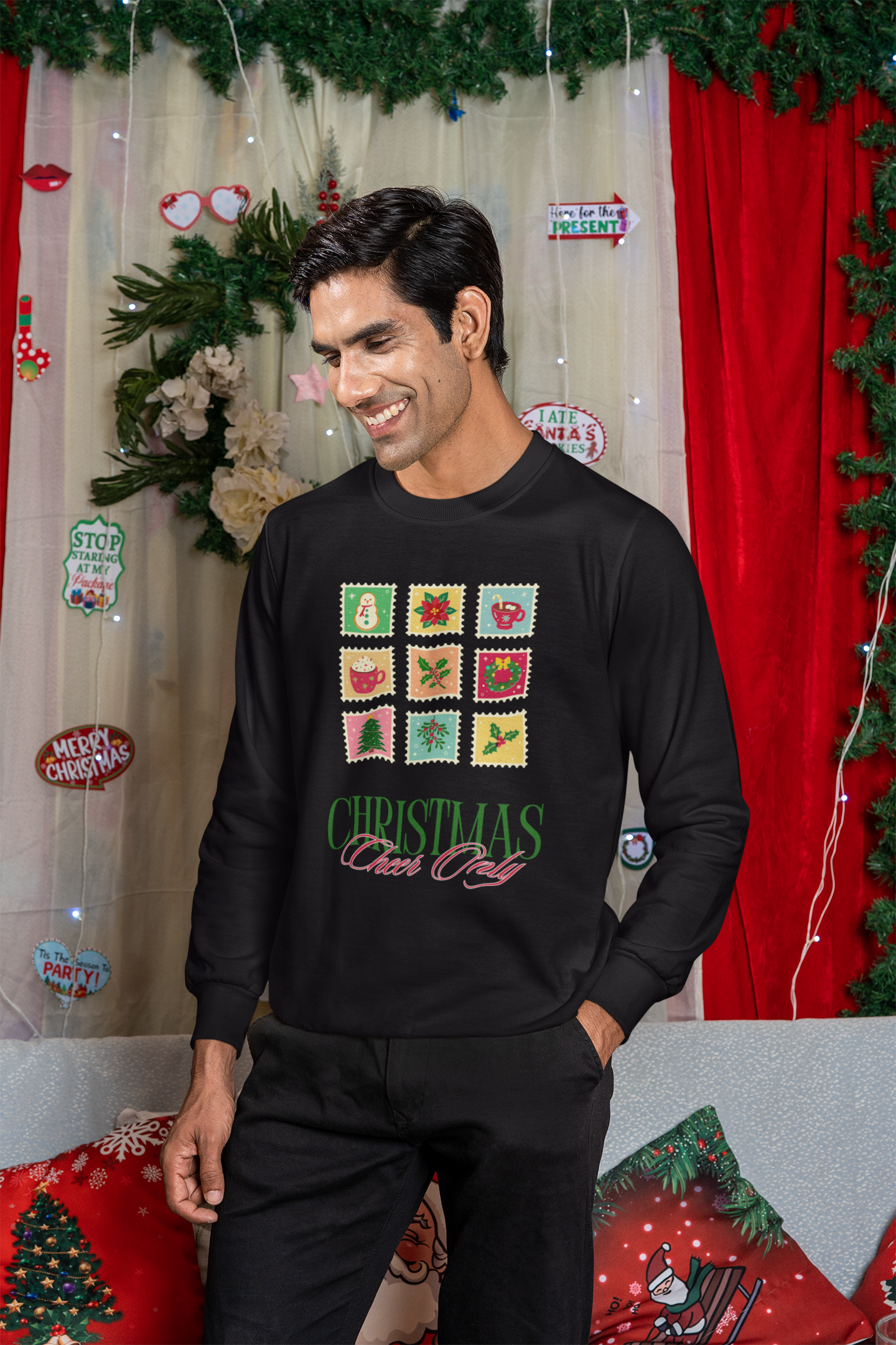 Christmas Cheer Only Sweatshirt - Men's