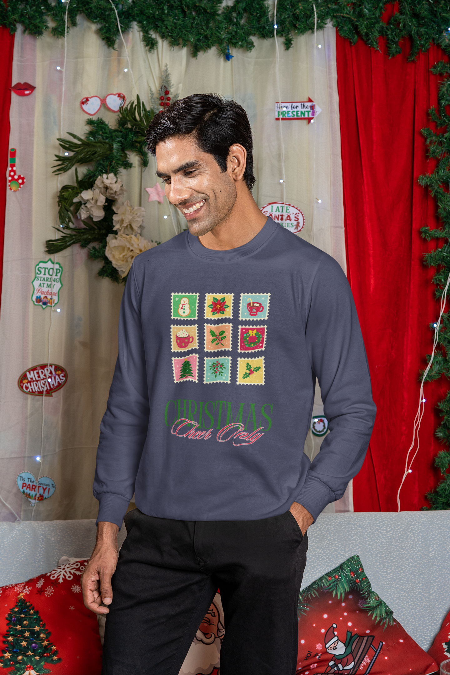 Christmas Cheer Only Sweatshirt - Men's