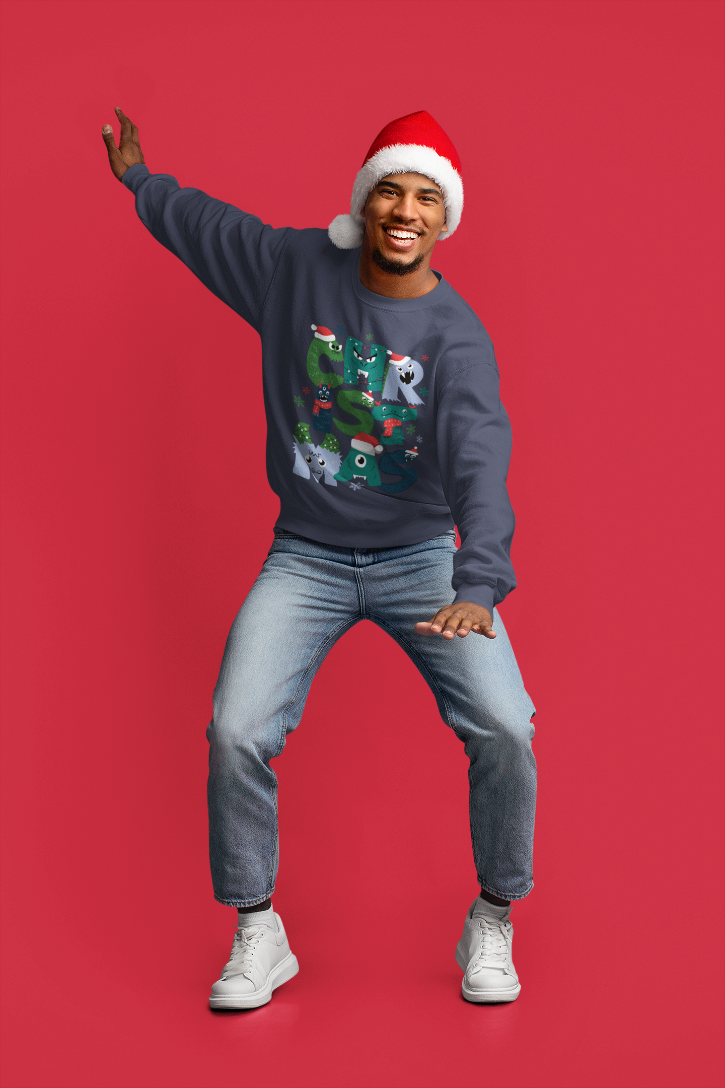 Christmas Monsters Hoodie - Men's