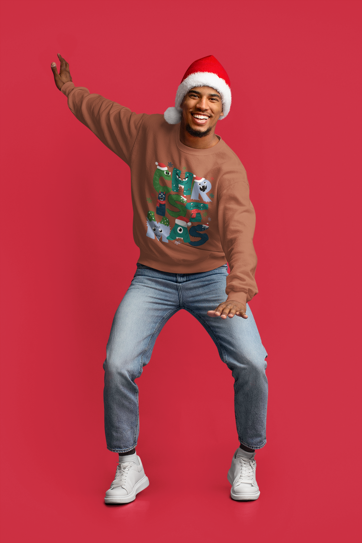 Christmas Monsters Hoodie - Men's