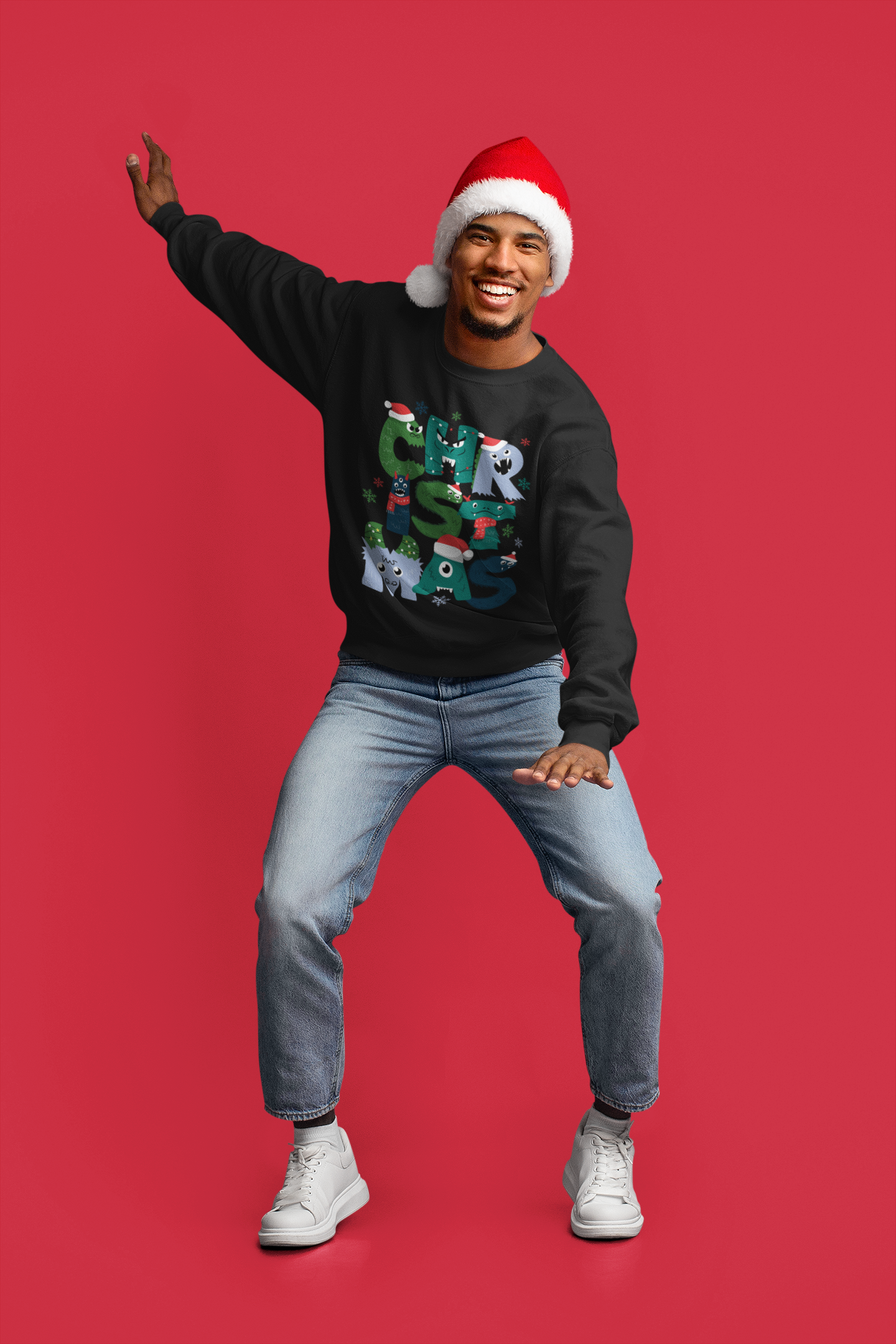 Christmas Monsters Hoodie - Men's