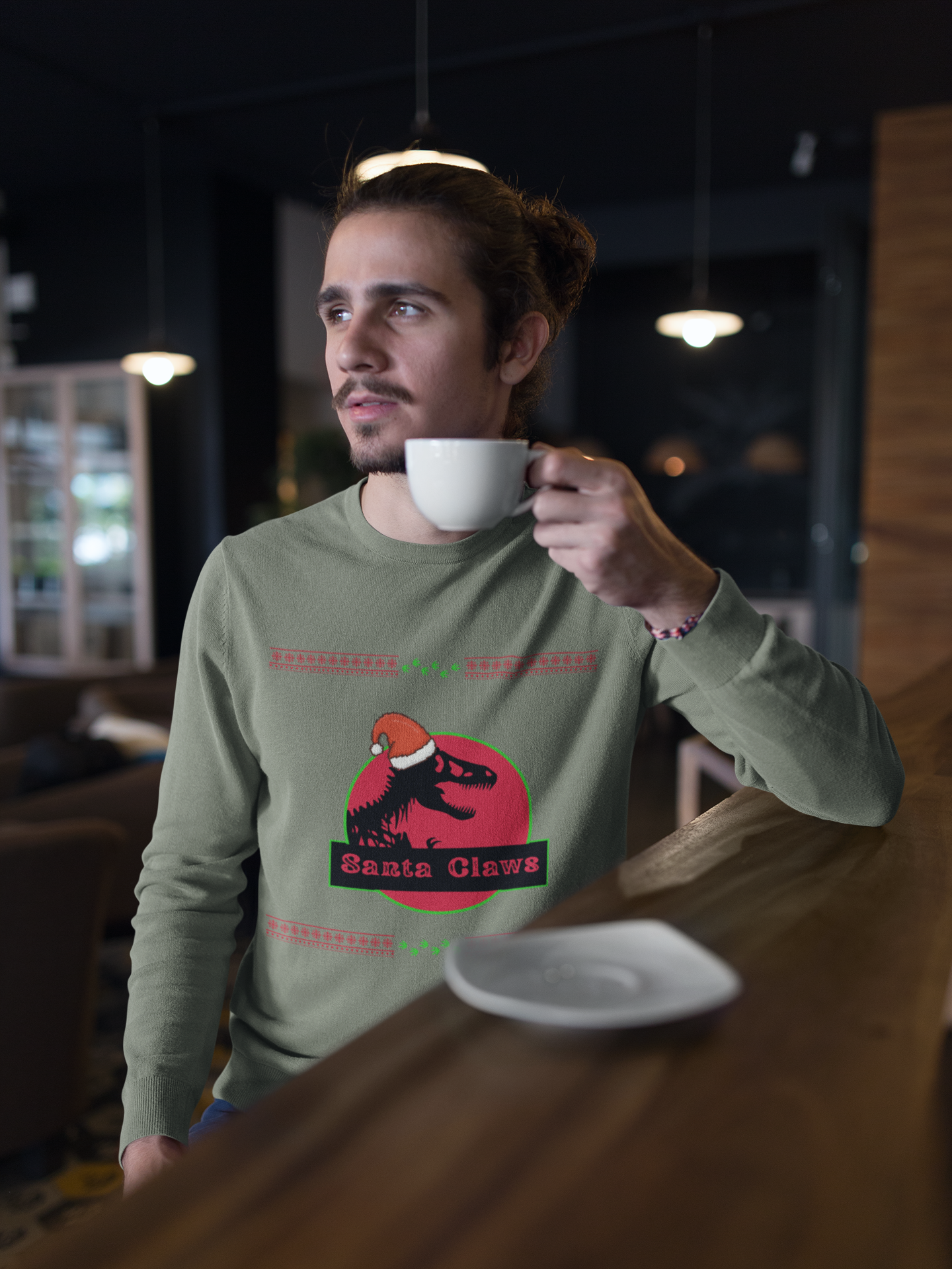 Santa Claws Scary Santa Hoodie - Men's