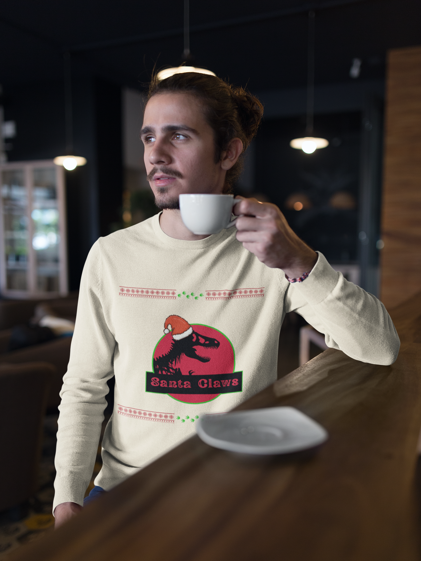 Santa Claws Scary Santa Hoodie - Men's