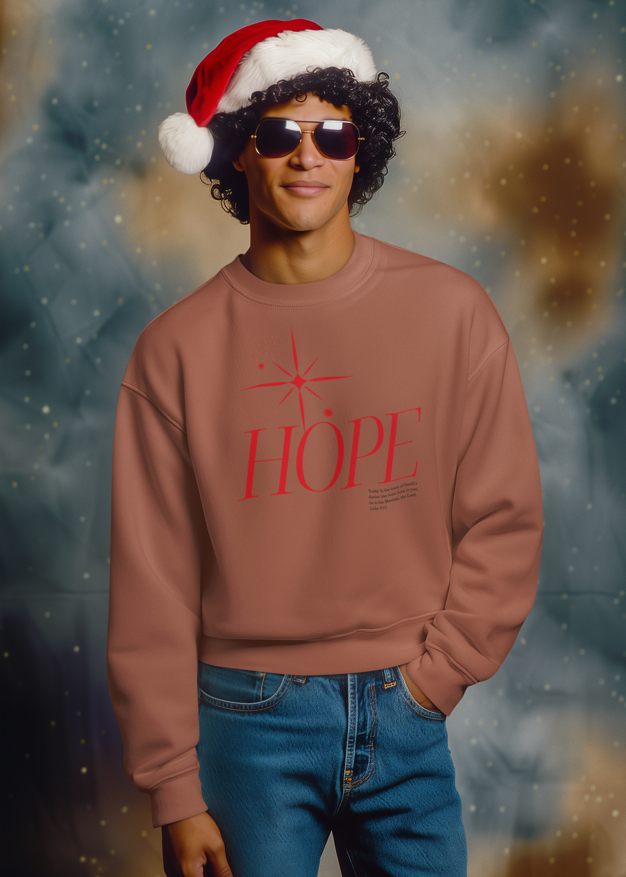 Hope Christmas Hoodie - Men's