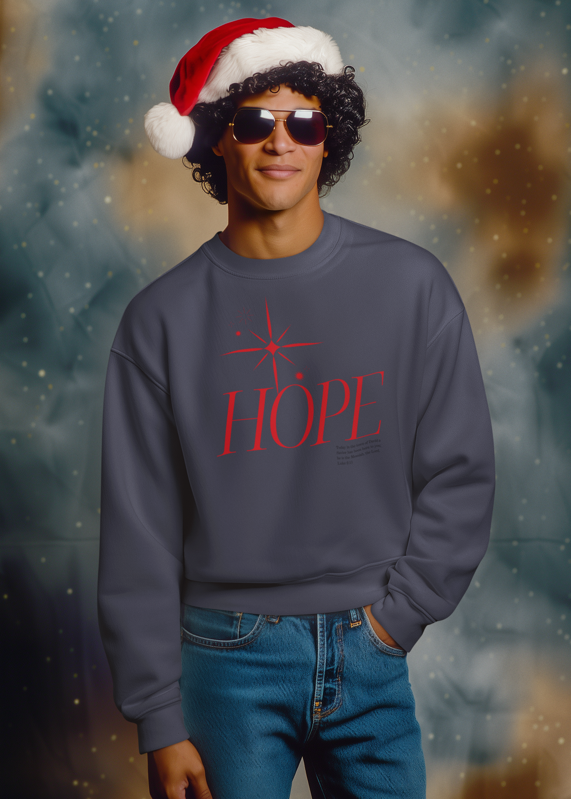 Hope Christmas Hoodie - Men's