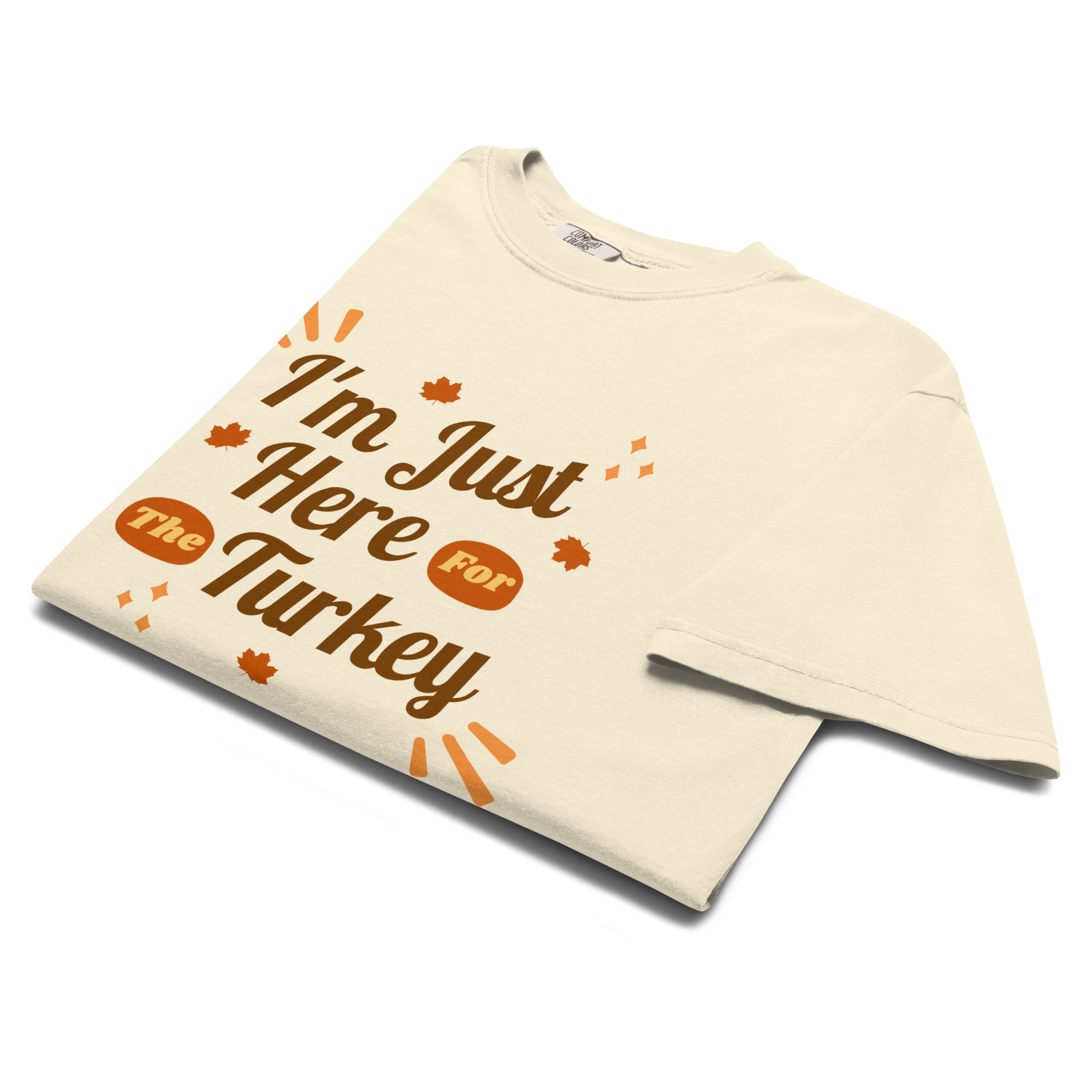 Chic Thanksgiving Turkey T-Shirt for Men