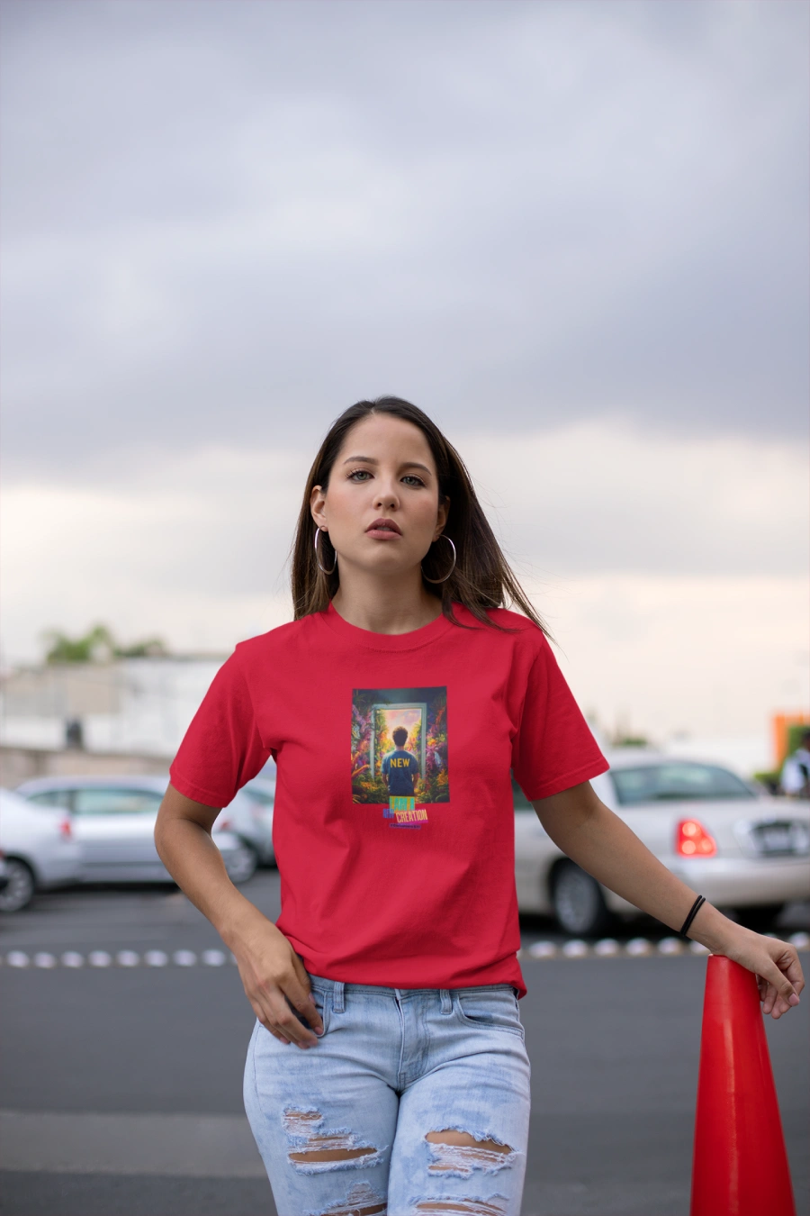 New Creation Open Door Tee – 2 Cor 5:17