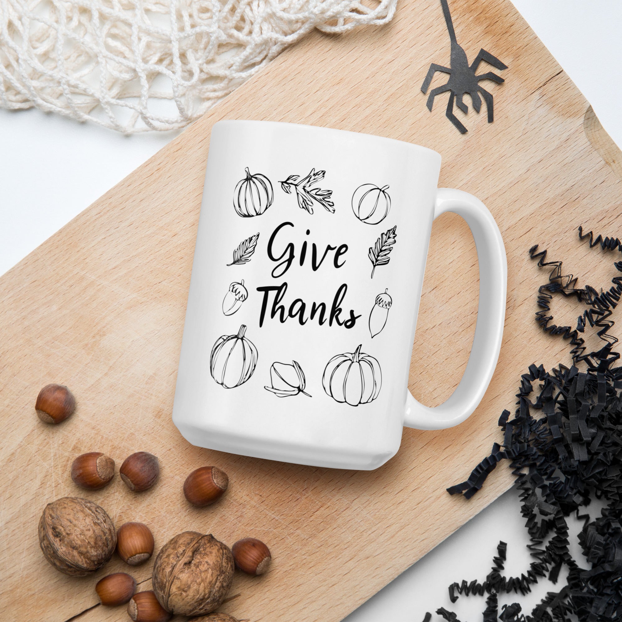 Give Thanks Mug